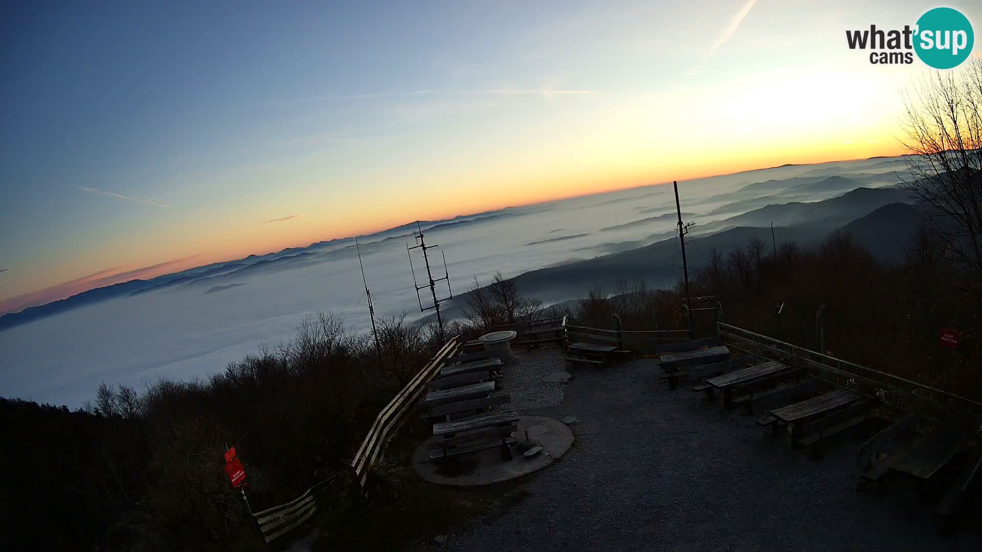 webcam Baita Krim vicino Ljubljana – Slovenia – vista su Grosuplje