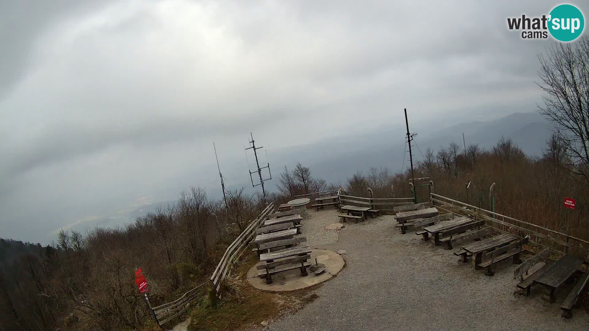 Planinska koliba Krim web kamera – Ljubljana – Slovenija