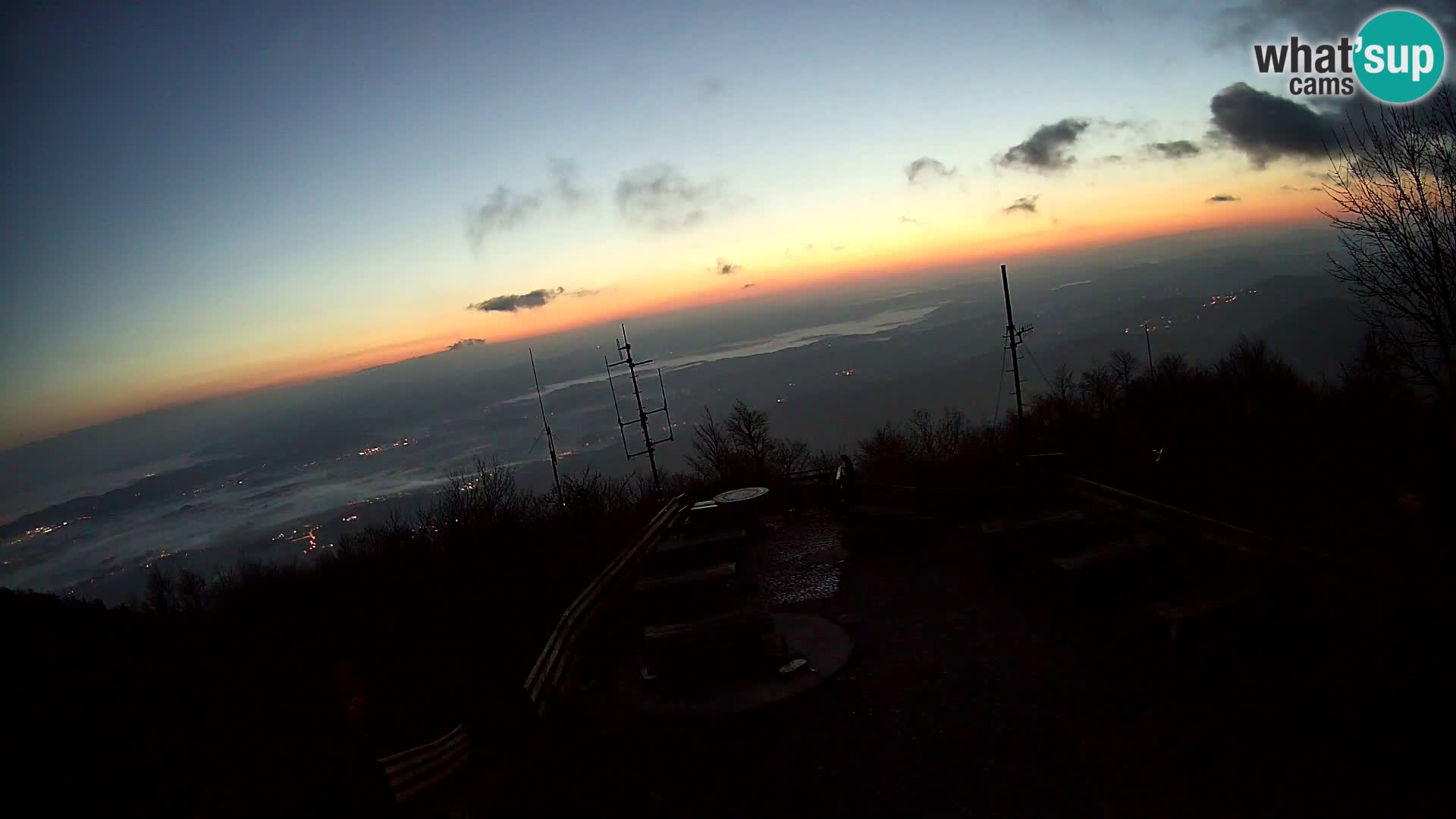 webcam Baita Krim vicino Ljubljana – Slovenia – vista su Grosuplje