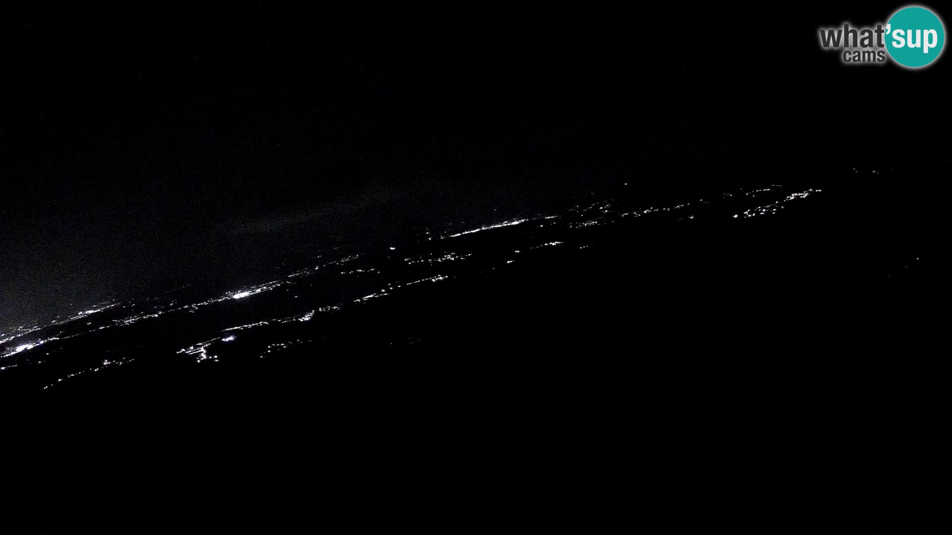 Mount Krim webcam near Ljubljana – Slovenia – view to Grosuplje