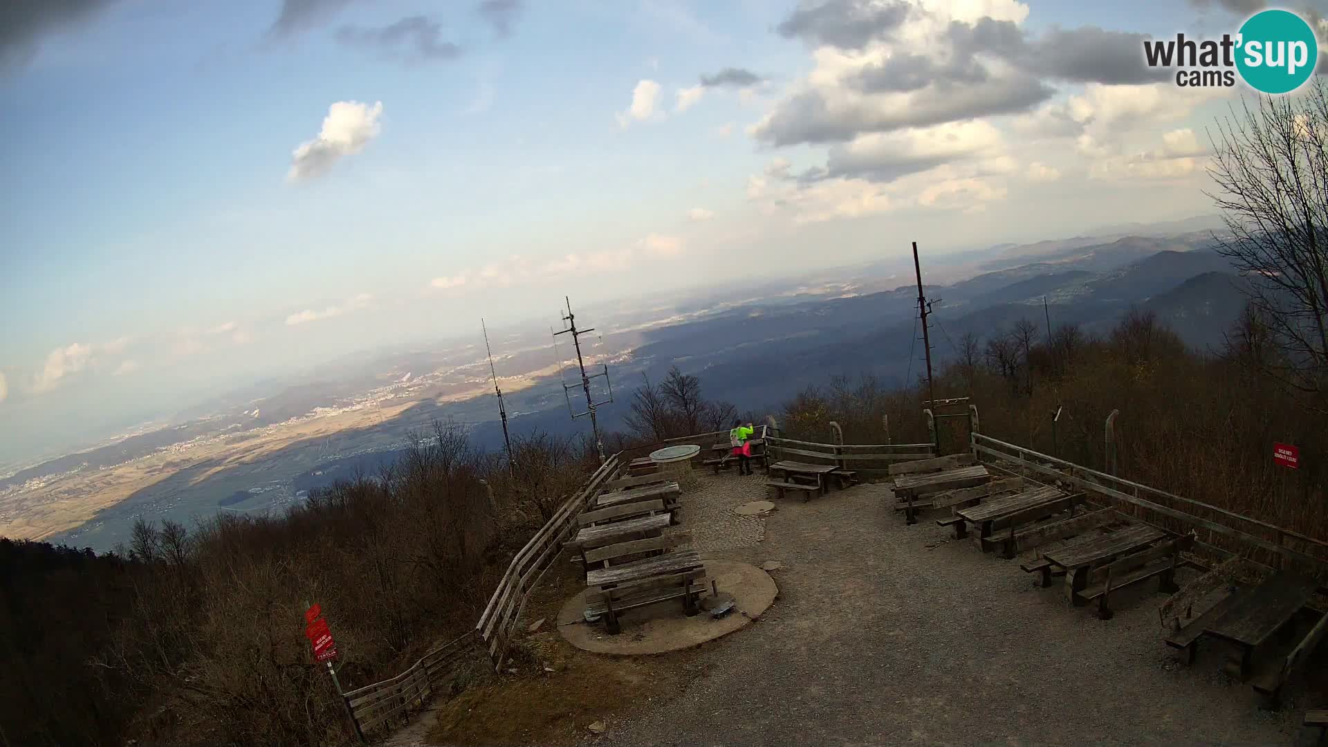 webcam Baita Krim vicino Ljubljana – Slovenia – vista su Grosuplje