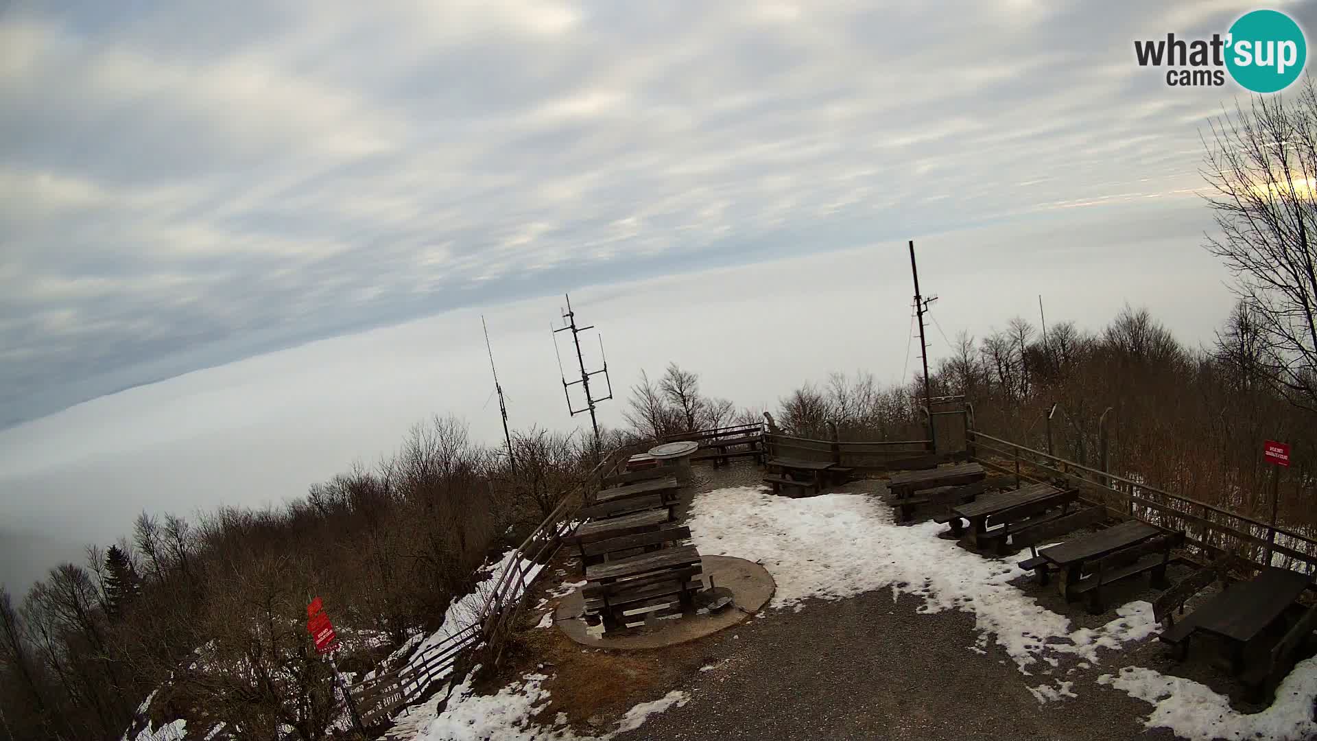 Planinska koliba Krim web kamera – Ljubljana – Slovenija