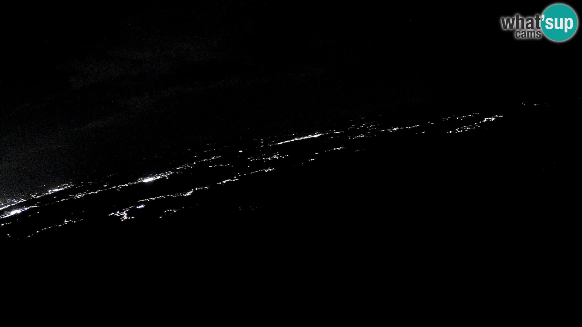 Mount Krim webcam near Ljubljana – Slovenia – view to Grosuplje