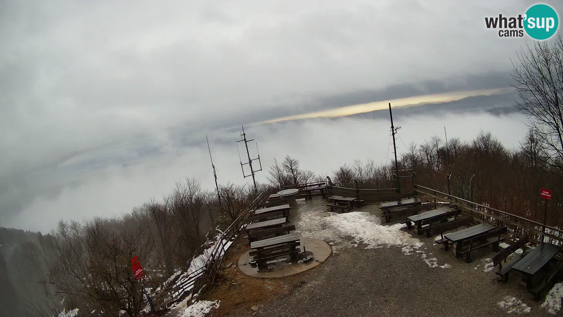 Planinska koliba Krim web kamera – Ljubljana – Slovenija