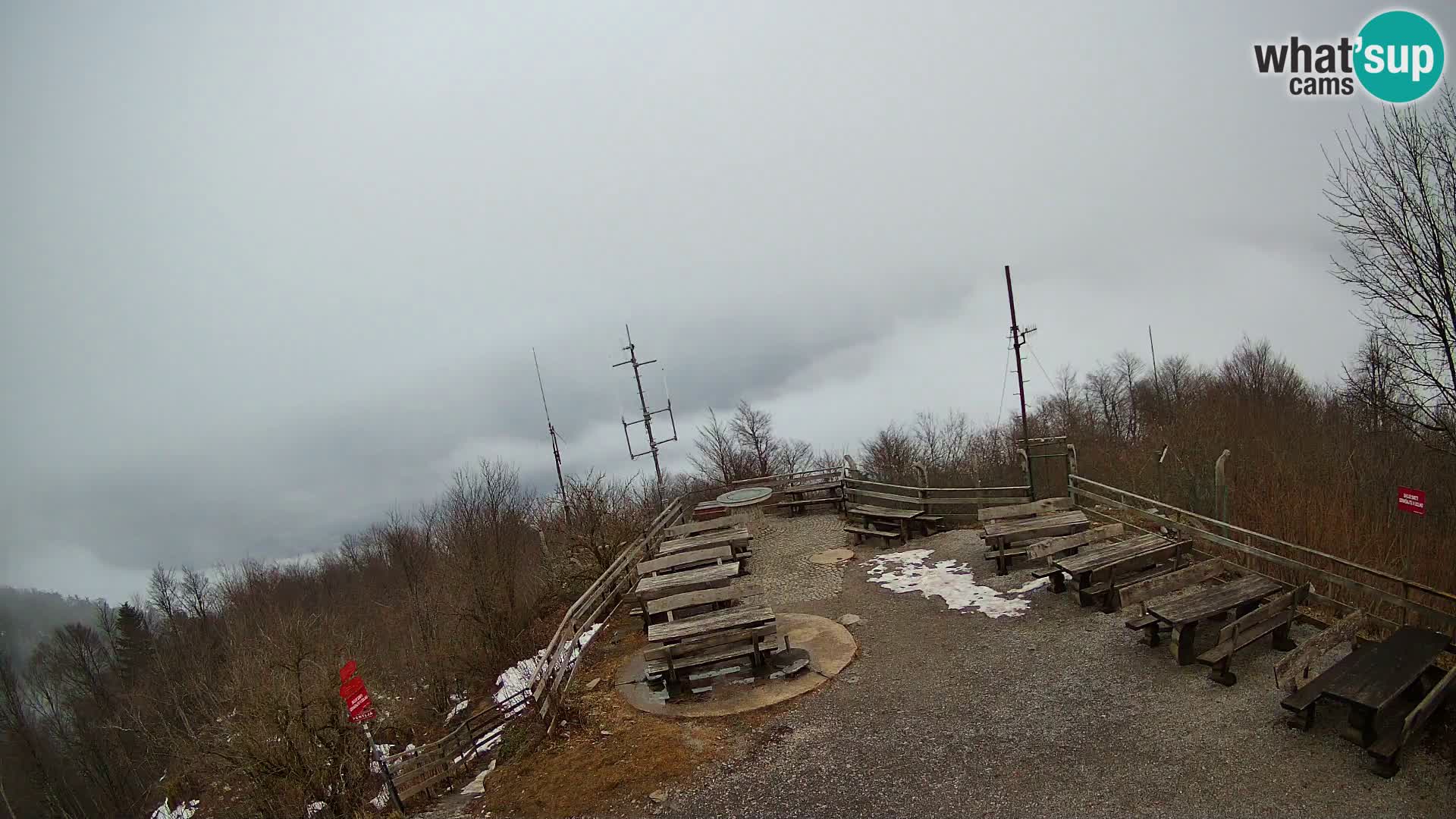 webcam Baita Krim vicino Ljubljana – Slovenia – vista su Grosuplje