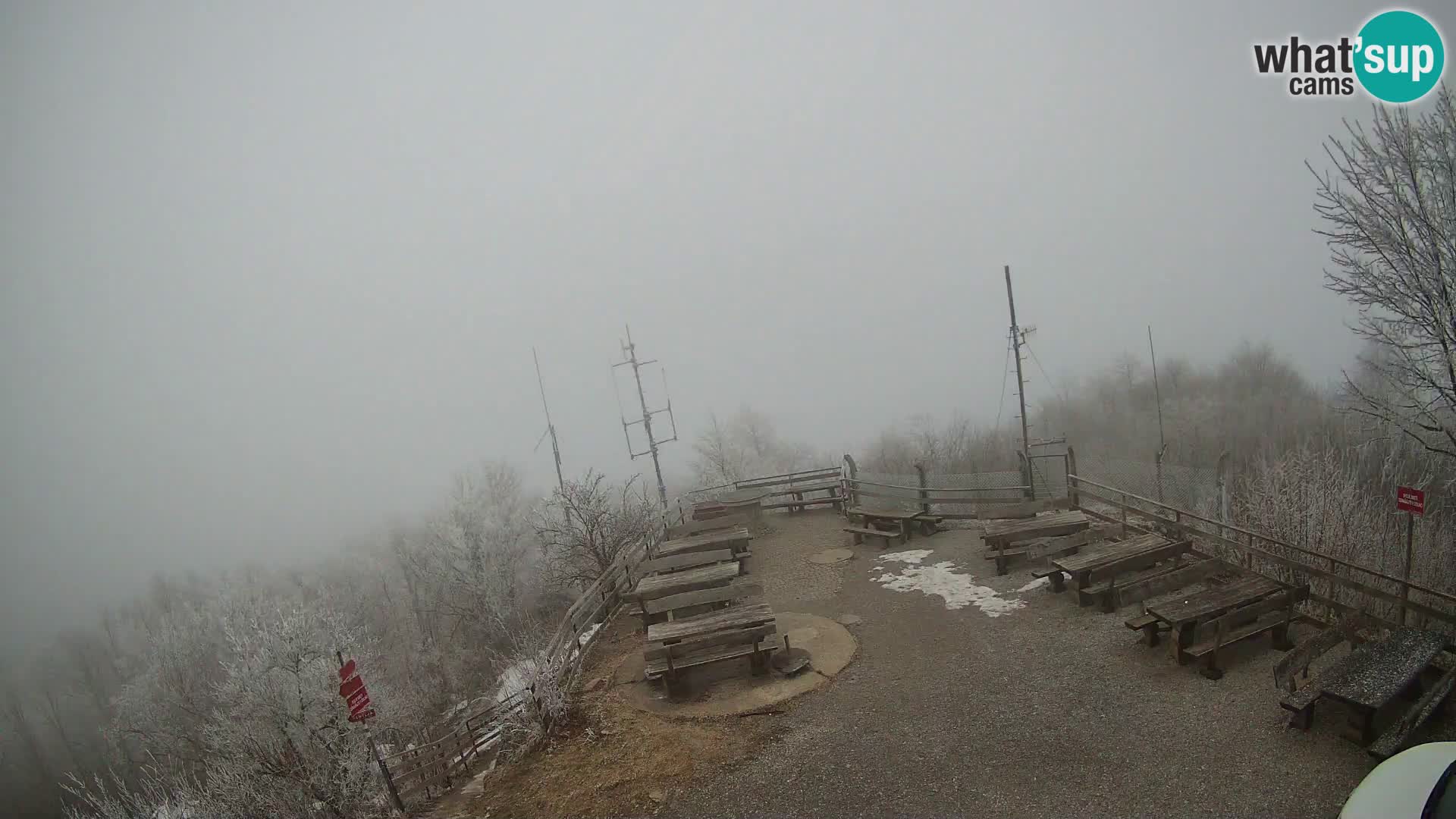 webcam Baita Krim vicino Ljubljana – Slovenia – vista su Grosuplje