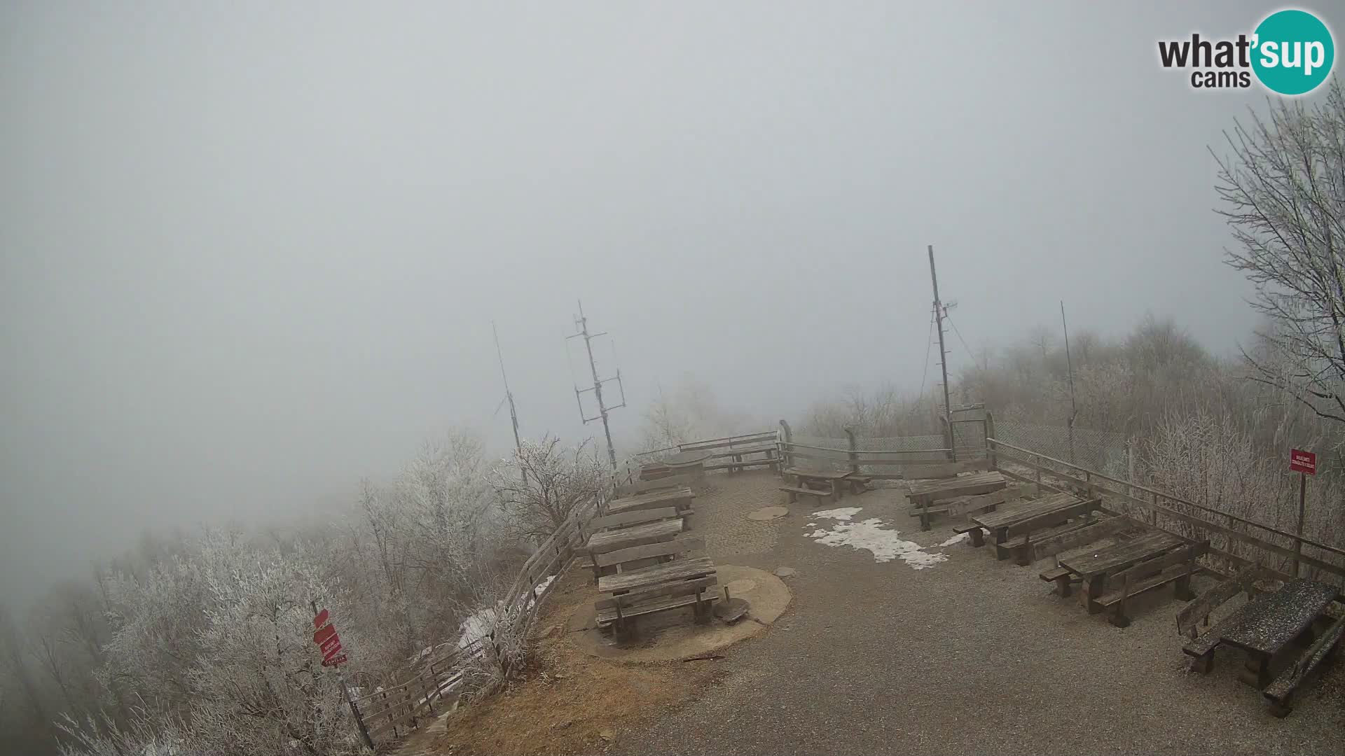 webcam Baita Krim vicino Ljubljana – Slovenia – vista su Grosuplje