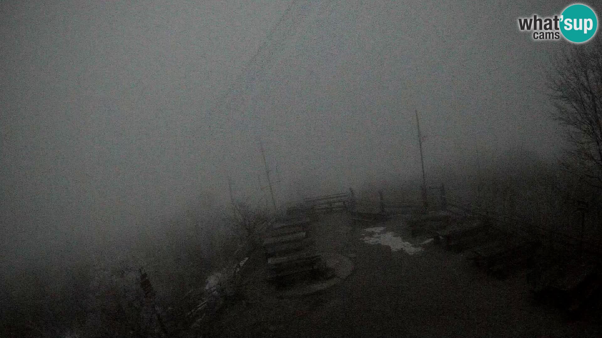 Mount Krim webcam near Ljubljana – Slovenia – view to Grosuplje