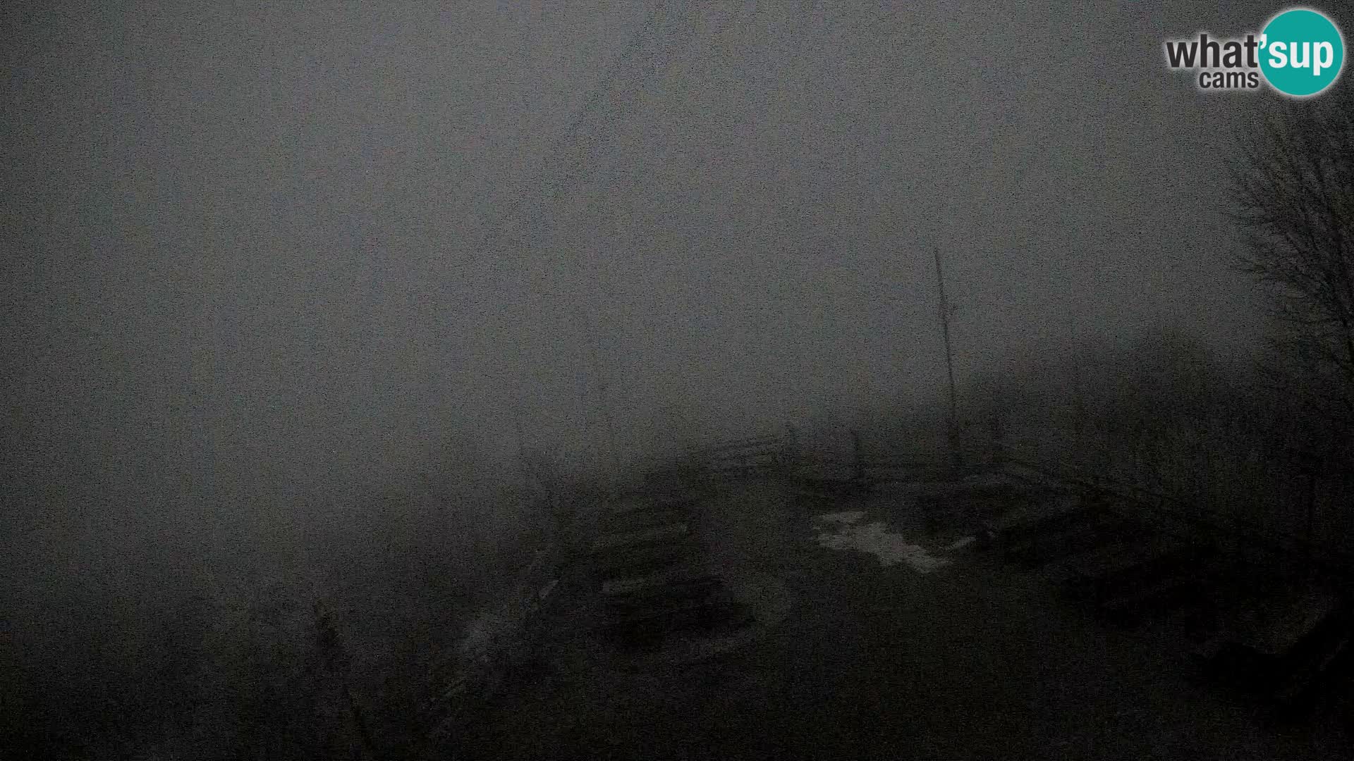 Mount Krim webcam near Ljubljana – Slovenia – view to Grosuplje