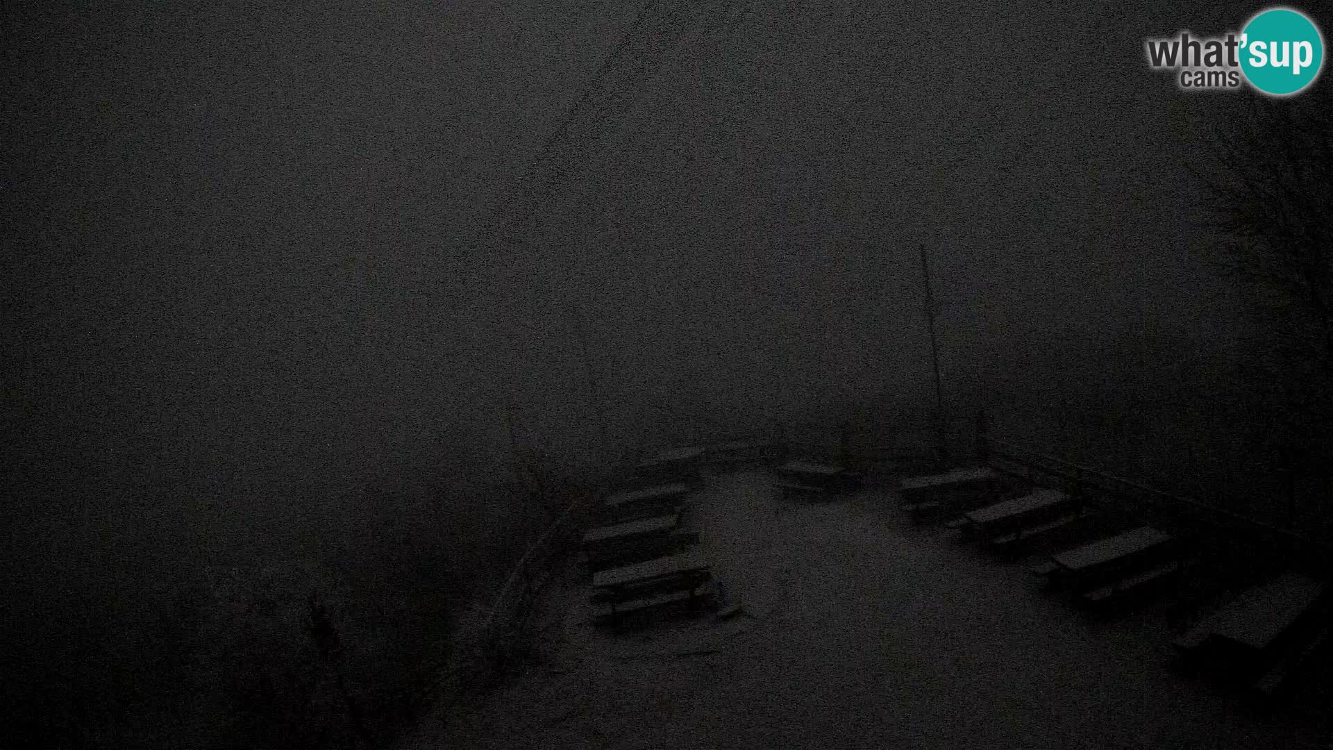 Mount Krim webcam near Ljubljana – Slovenia – view to Grosuplje