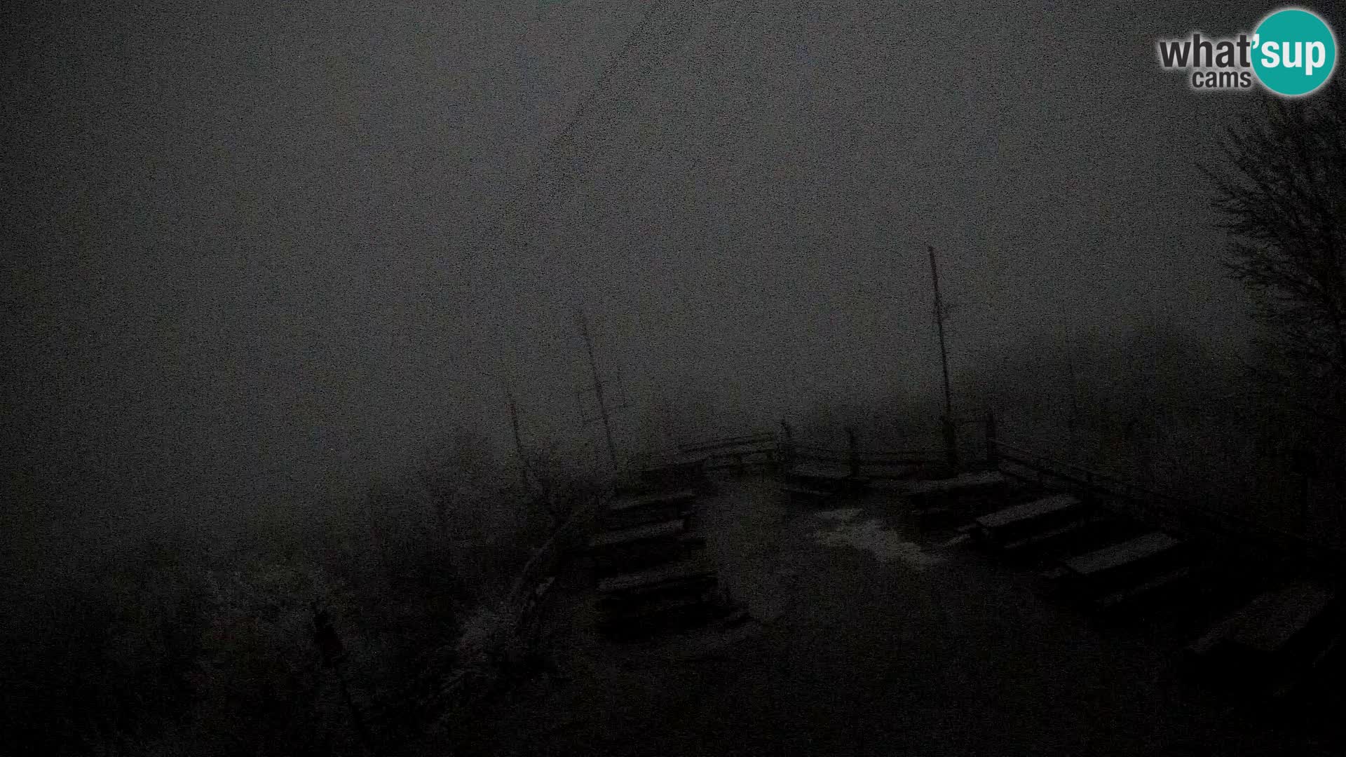 Mount Krim webcam near Ljubljana – Slovenia – view to Grosuplje