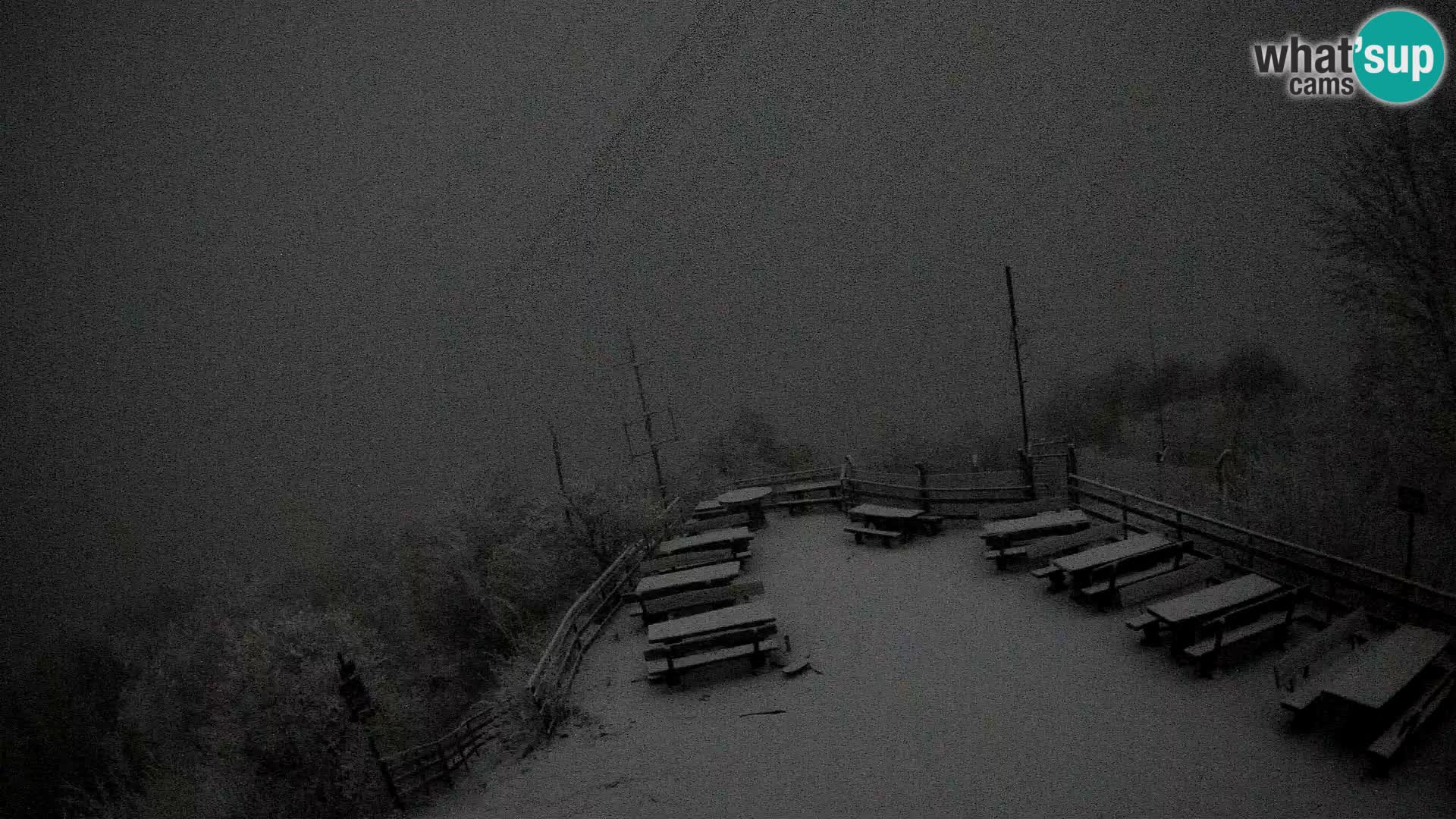 Mount Krim webcam near Ljubljana – Slovenia – view to Grosuplje