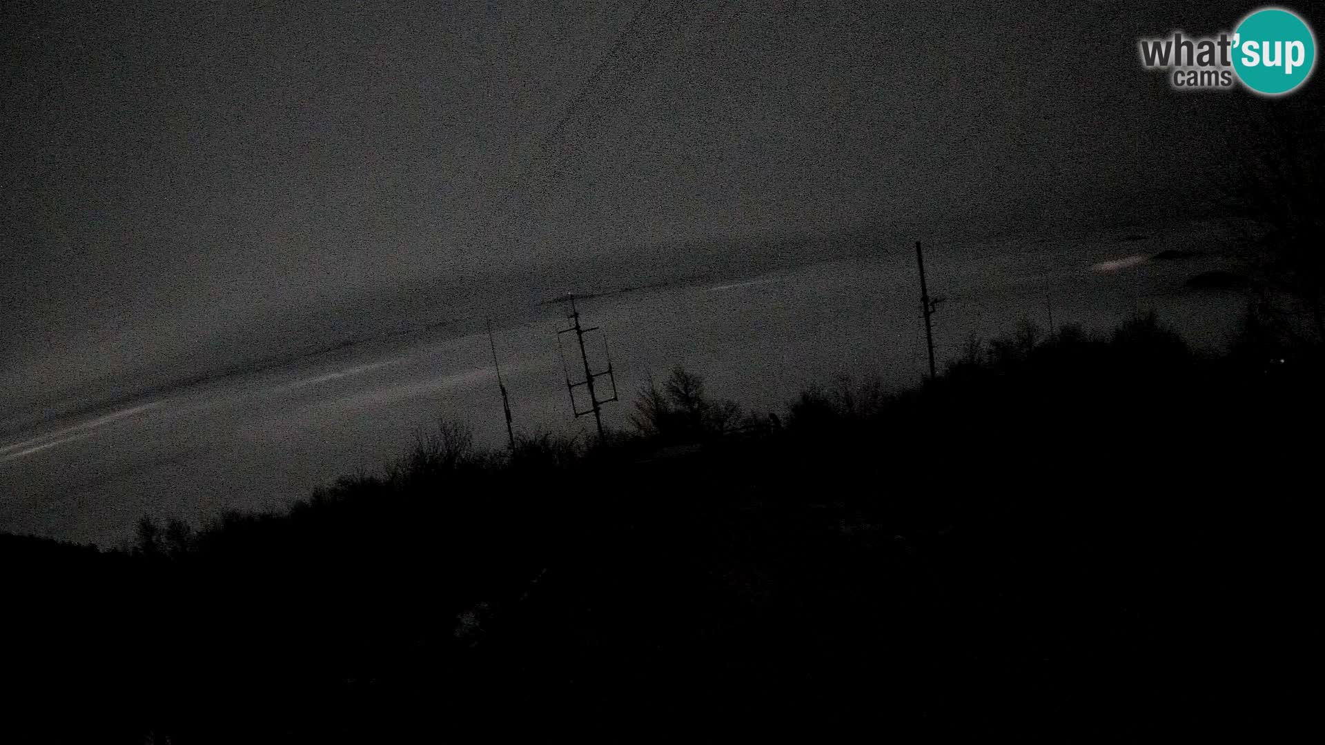 Mount Krim webcam near Ljubljana – Slovenia – view to Grosuplje