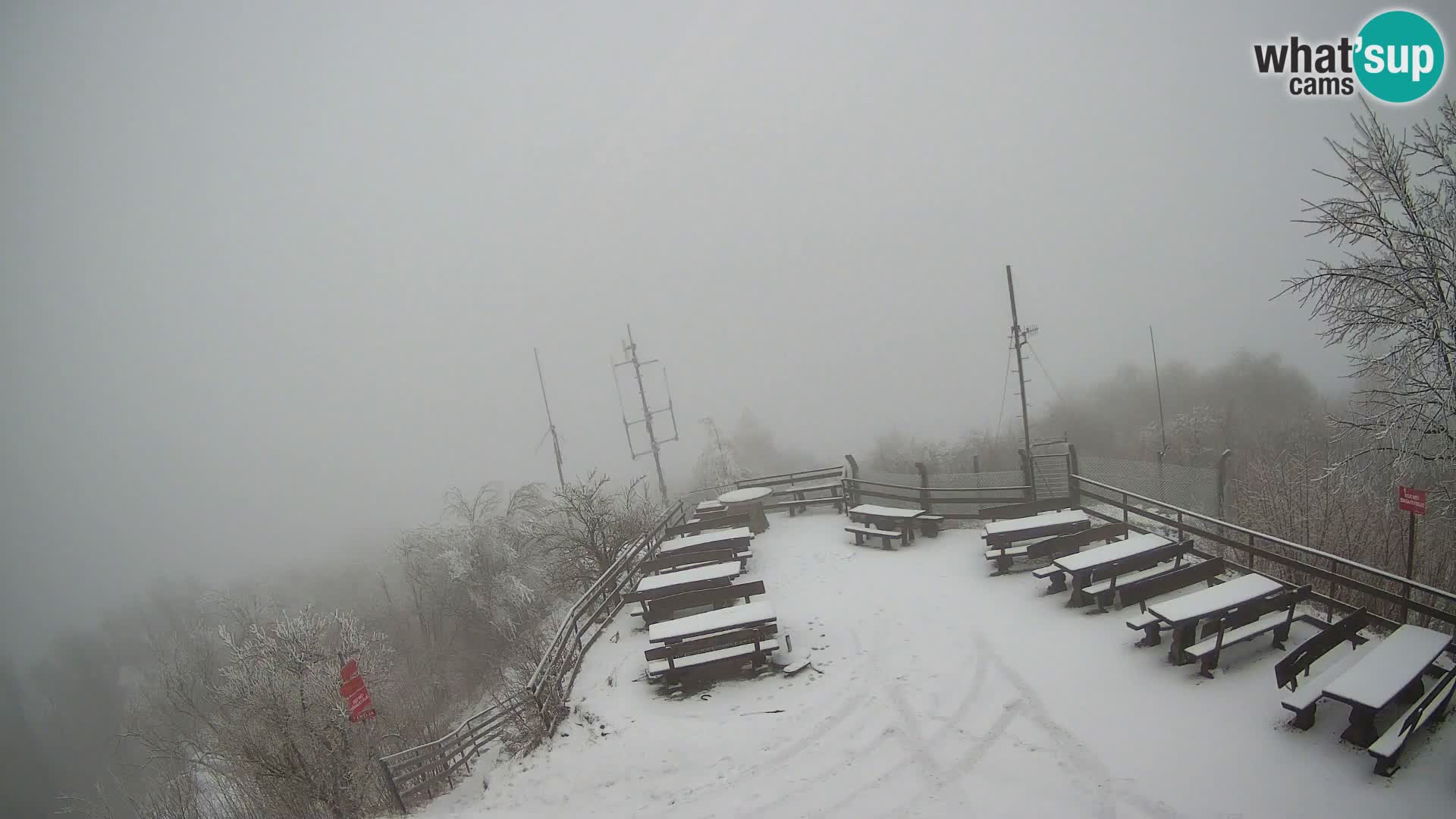 Spletna kamera Krim pri Ljubljani – pogled proti Grosuplju