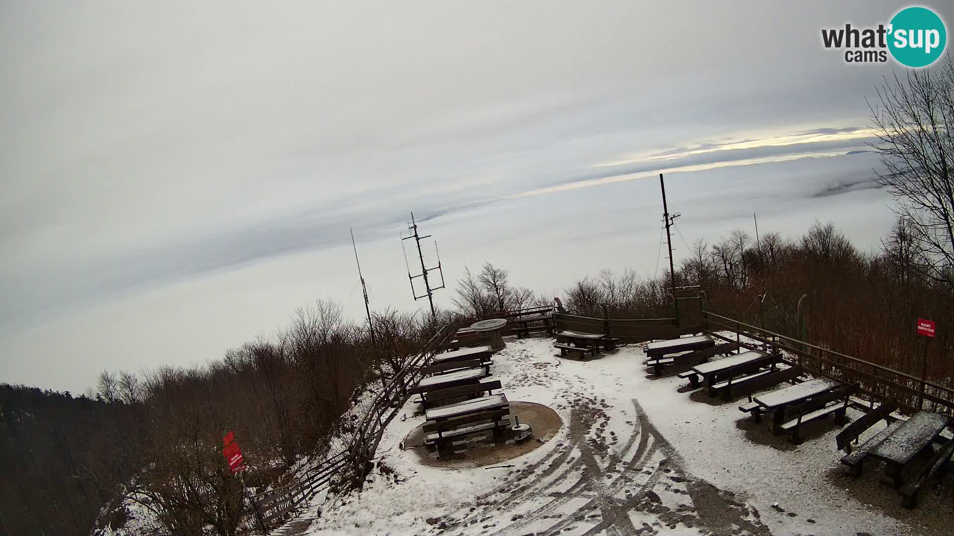 Planinska koliba Krim web kamera – Ljubljana – Slovenija