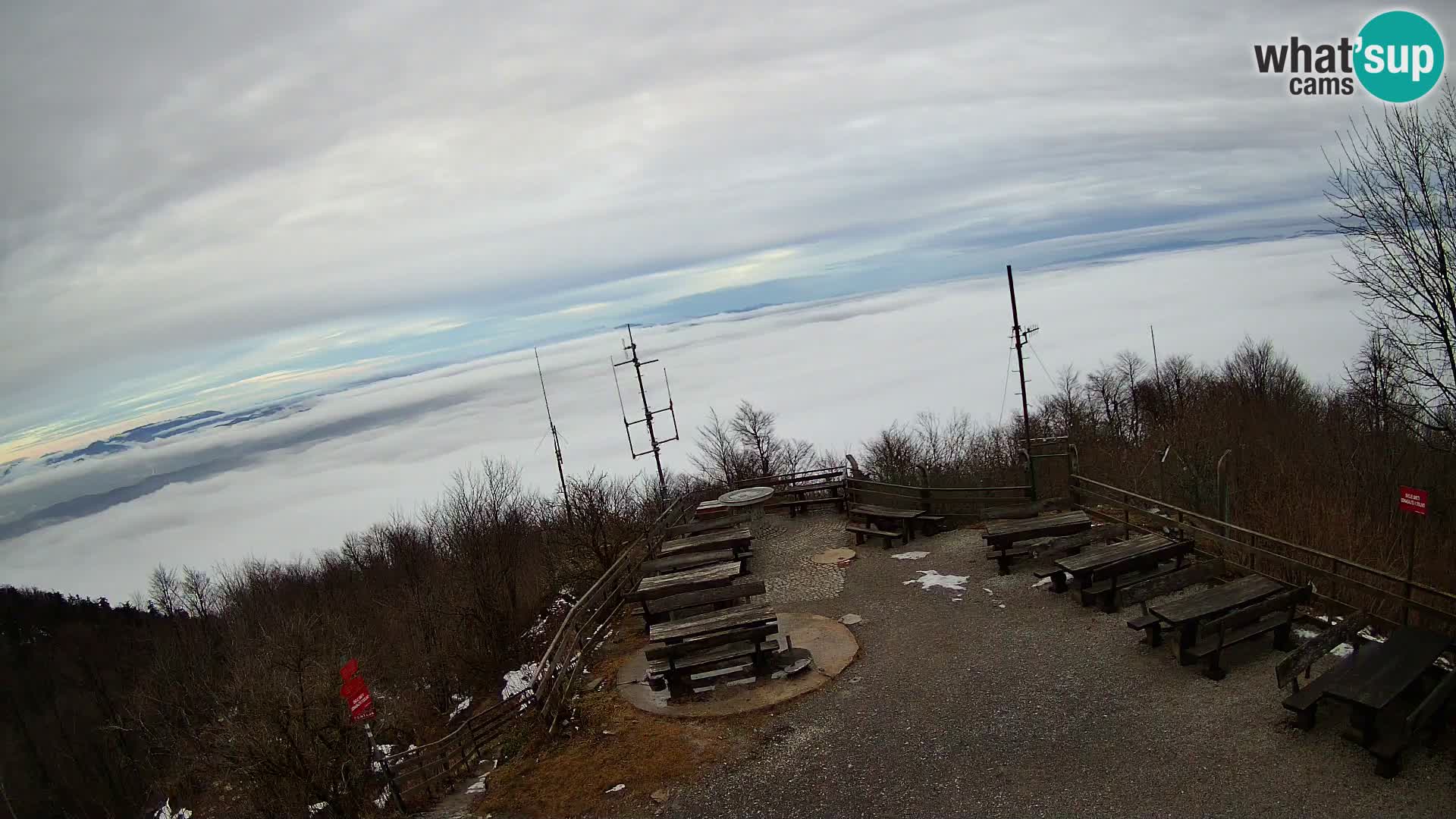 webcam Baita Krim vicino Ljubljana – Slovenia – vista su Grosuplje