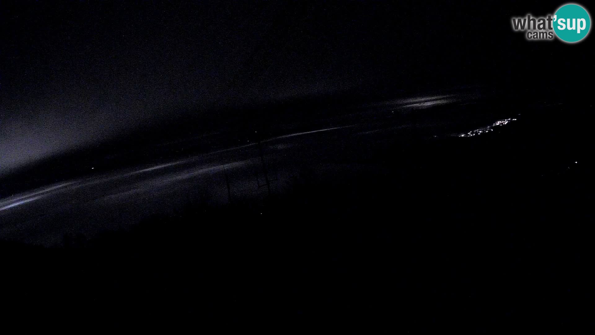 Mount Krim webcam near Ljubljana – Slovenia – view to Grosuplje