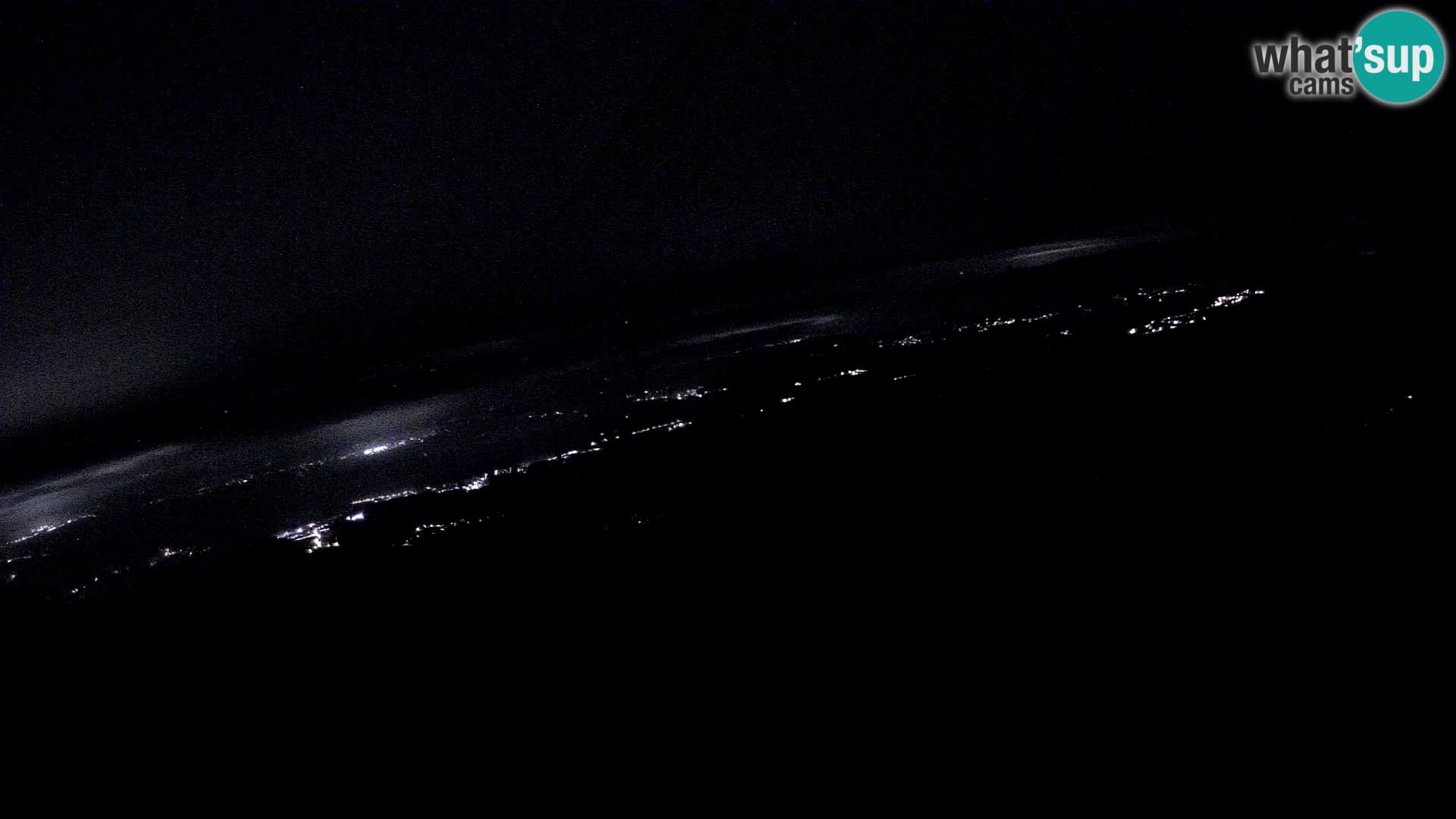 Mount Krim webcam near Ljubljana – Slovenia – view to Grosuplje