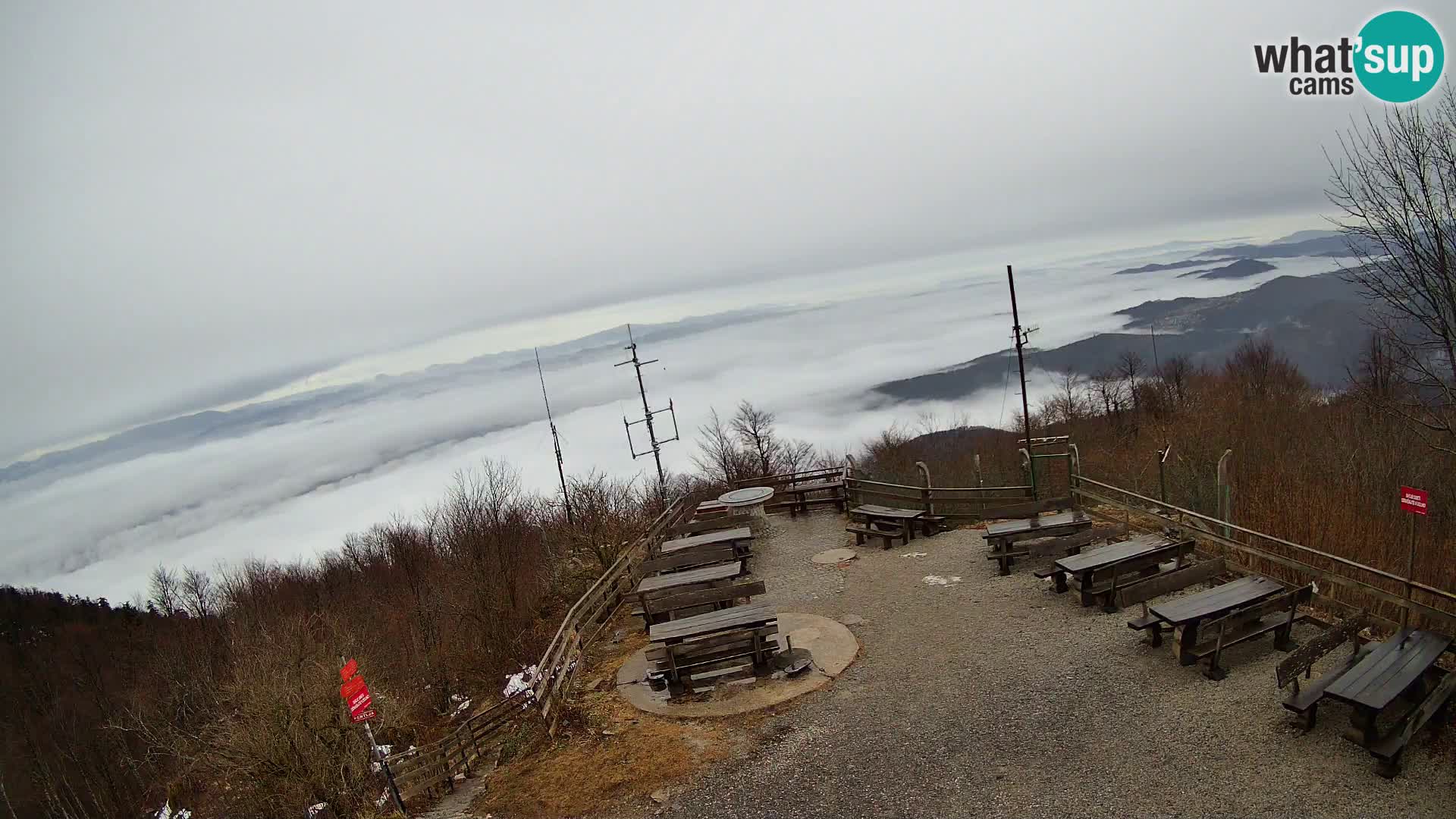 webcam Baita Krim vicino Ljubljana – Slovenia – vista su Grosuplje