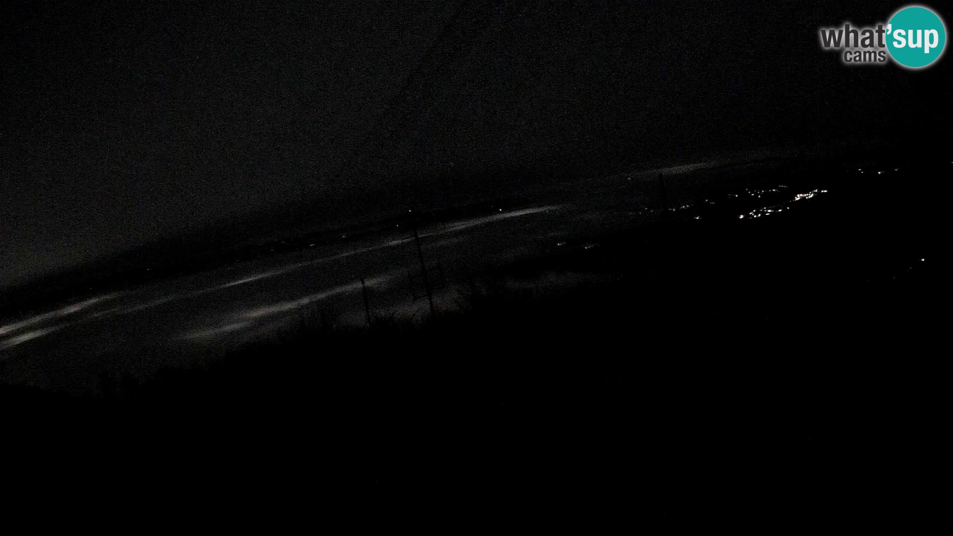 Mount Krim webcam near Ljubljana – Slovenia – view to Grosuplje