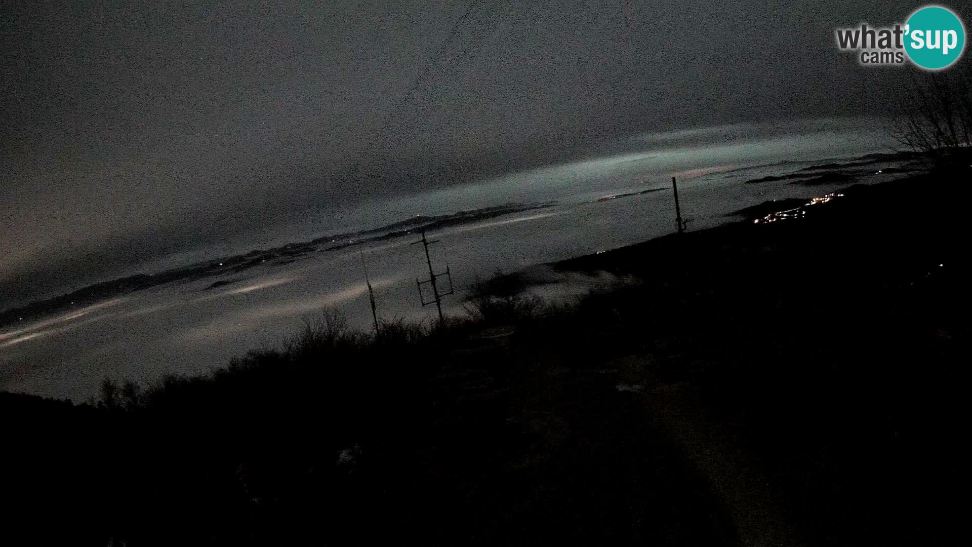 Mount Krim webcam near Ljubljana – Slovenia – view to Grosuplje