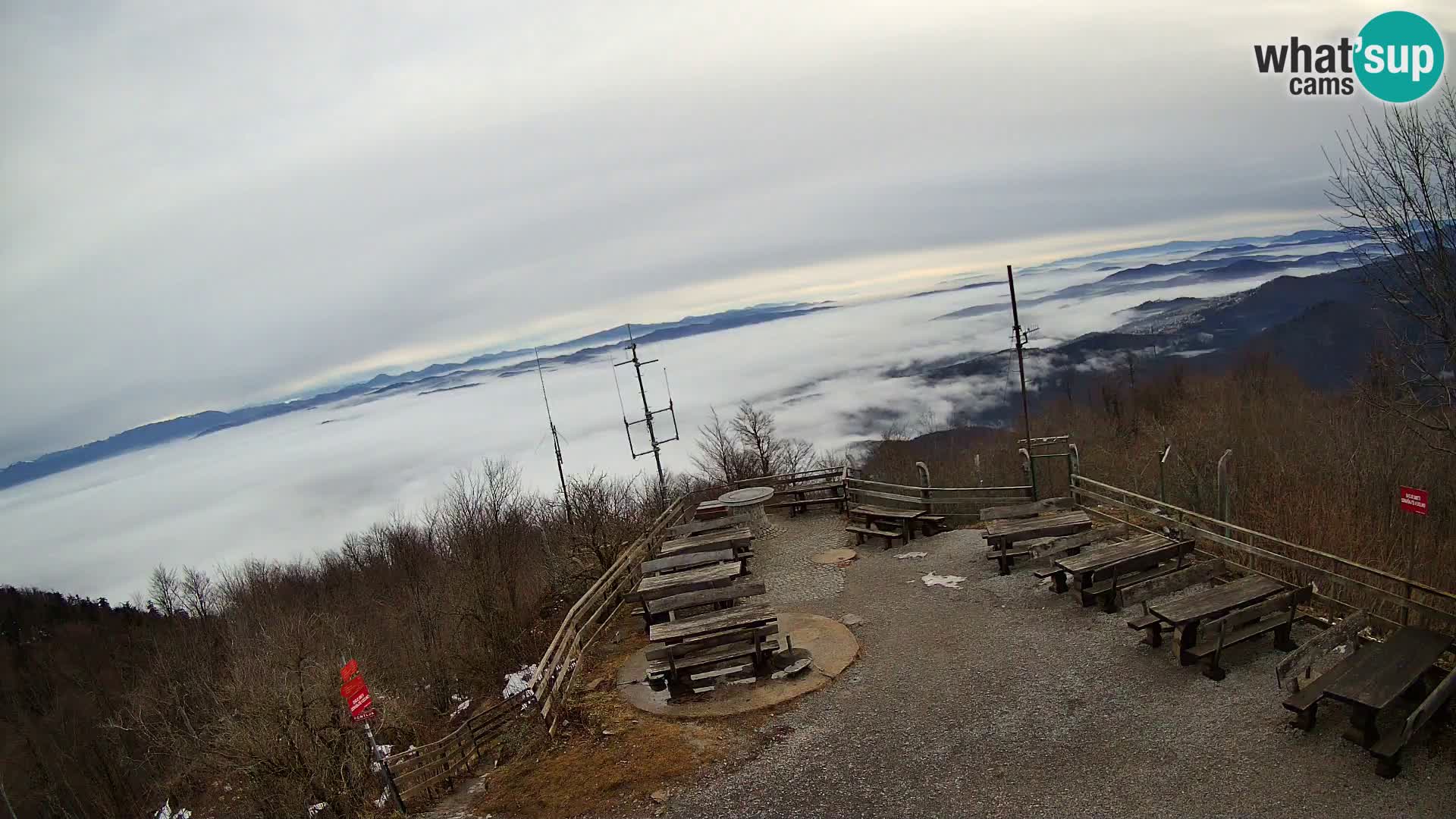 webcam Baita Krim vicino Ljubljana – Slovenia – vista su Grosuplje