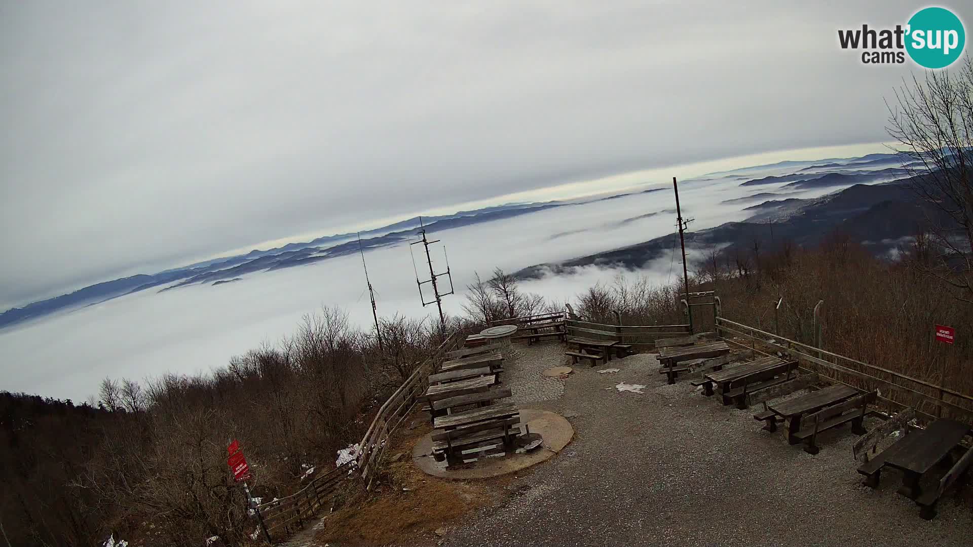 webcam Baita Krim vicino Ljubljana – Slovenia – vista su Grosuplje