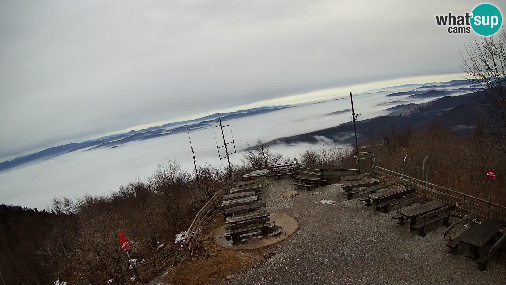 Planinska koliba Krim web kamera – Ljubljana – Slovenija