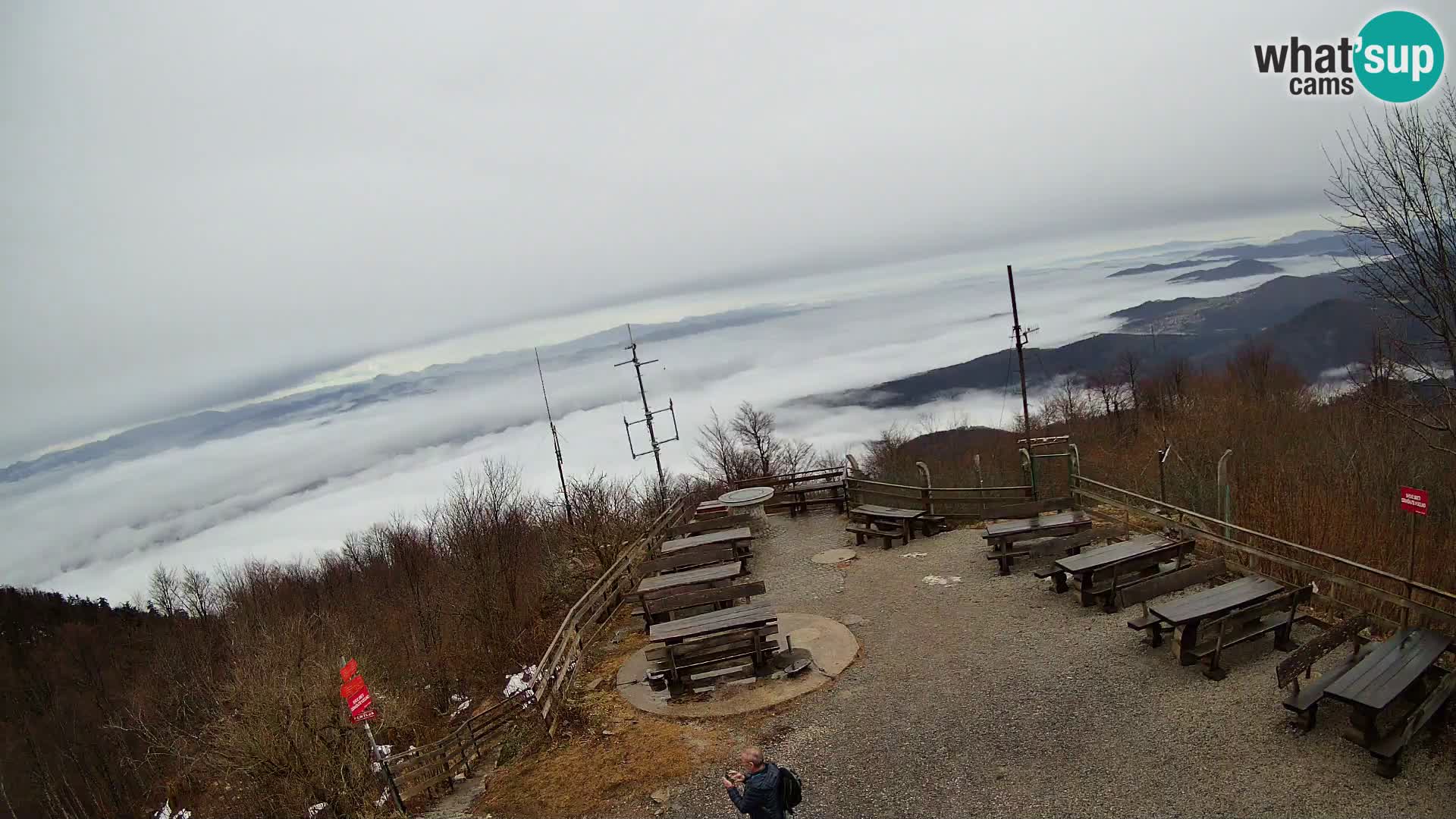 Planinska koliba Krim web kamera – Ljubljana – Slovenija