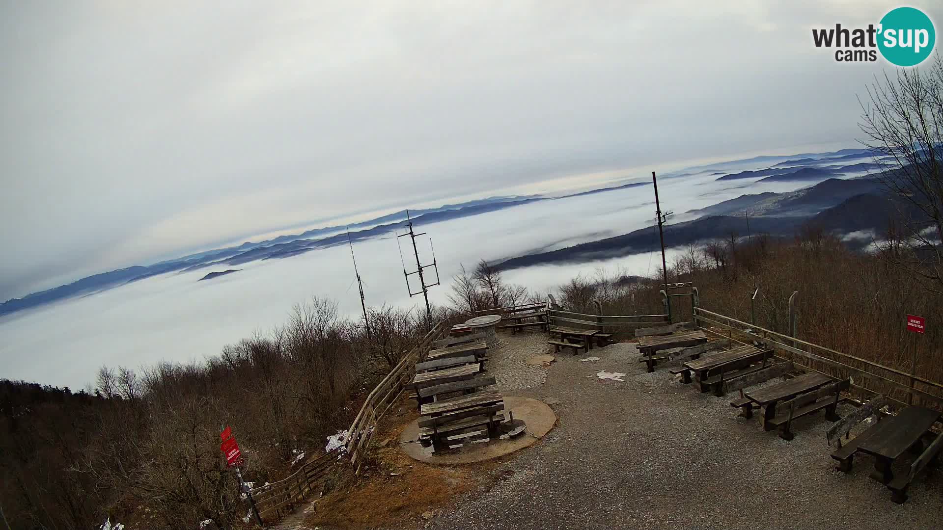 webcam Baita Krim vicino Ljubljana – Slovenia – vista su Grosuplje