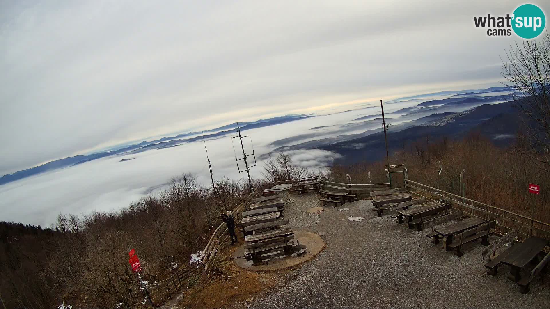 webcam Baita Krim vicino Ljubljana – Slovenia – vista su Grosuplje