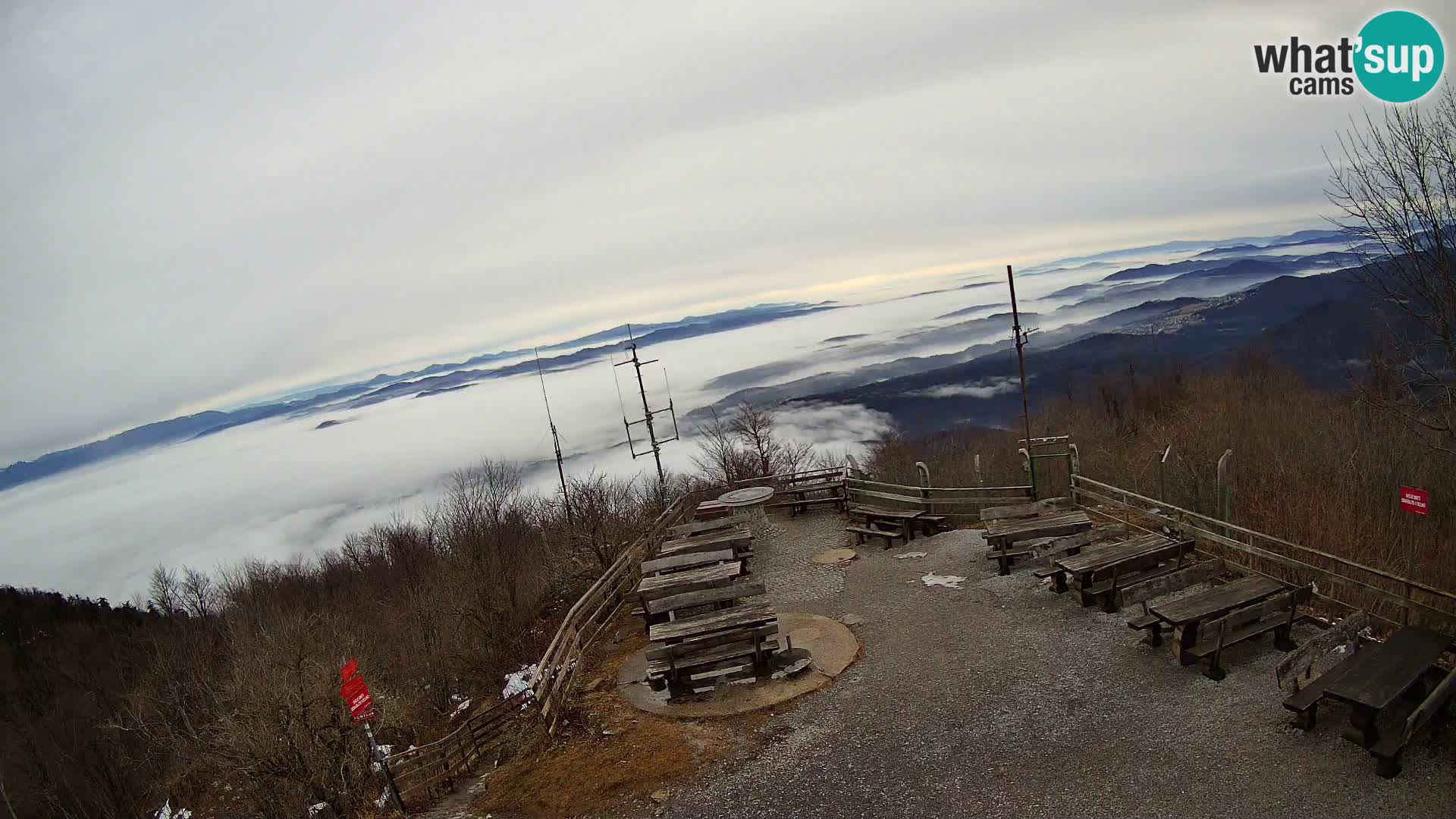 webcam Baita Krim vicino Ljubljana – Slovenia – vista su Grosuplje