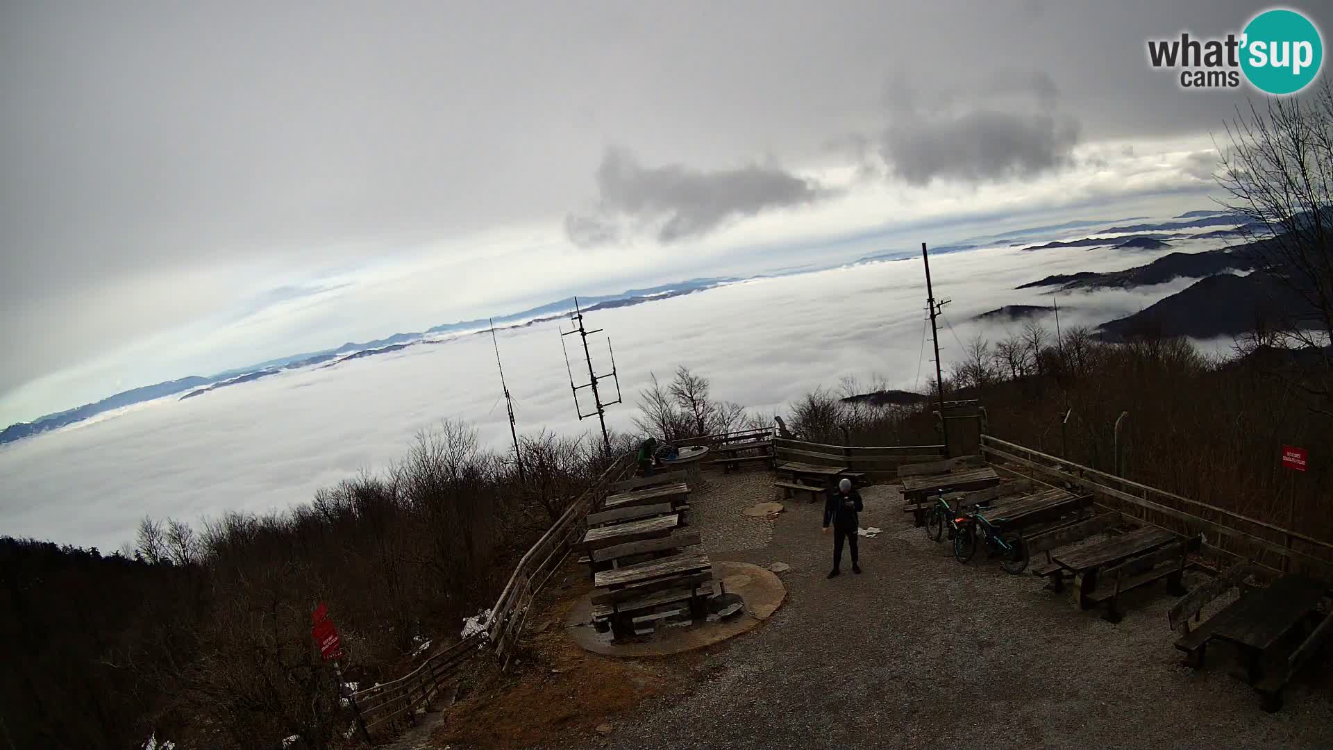 webcam Baita Krim vicino Ljubljana – Slovenia – vista su Grosuplje