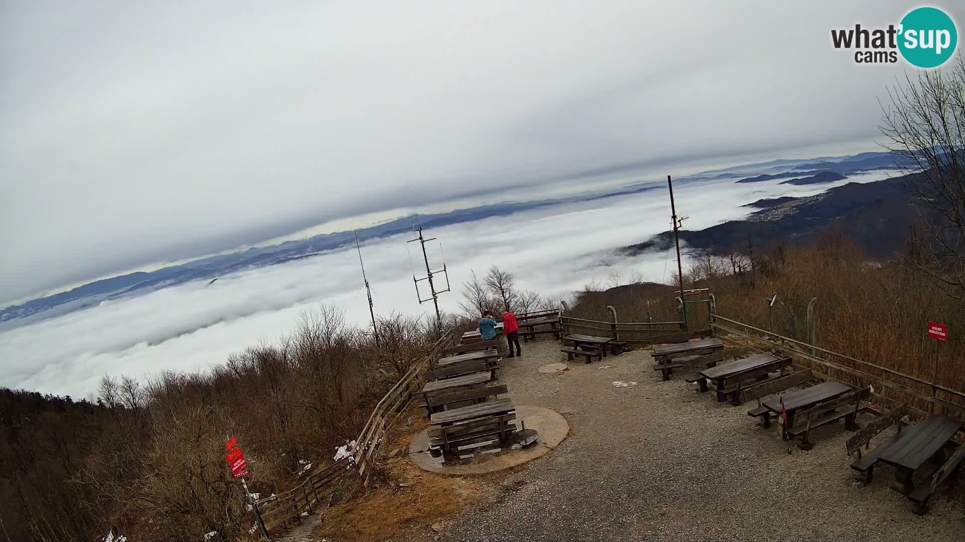 webcam Baita Krim vicino Ljubljana – Slovenia – vista su Grosuplje