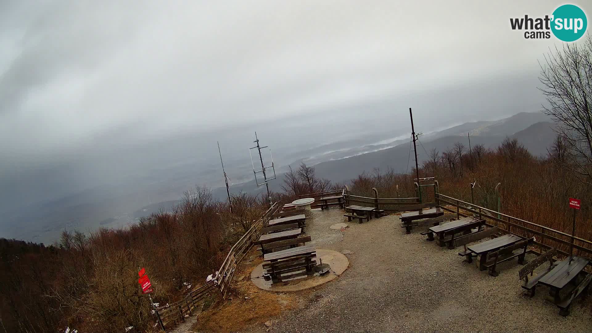 webcam Baita Krim vicino Ljubljana – Slovenia – vista su Grosuplje