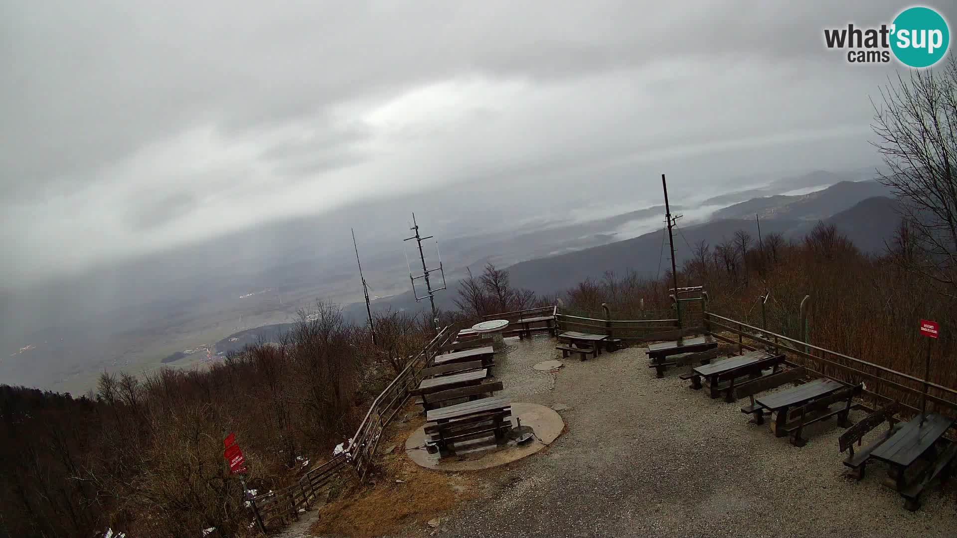 webcam Baita Krim vicino Ljubljana – Slovenia – vista su Grosuplje