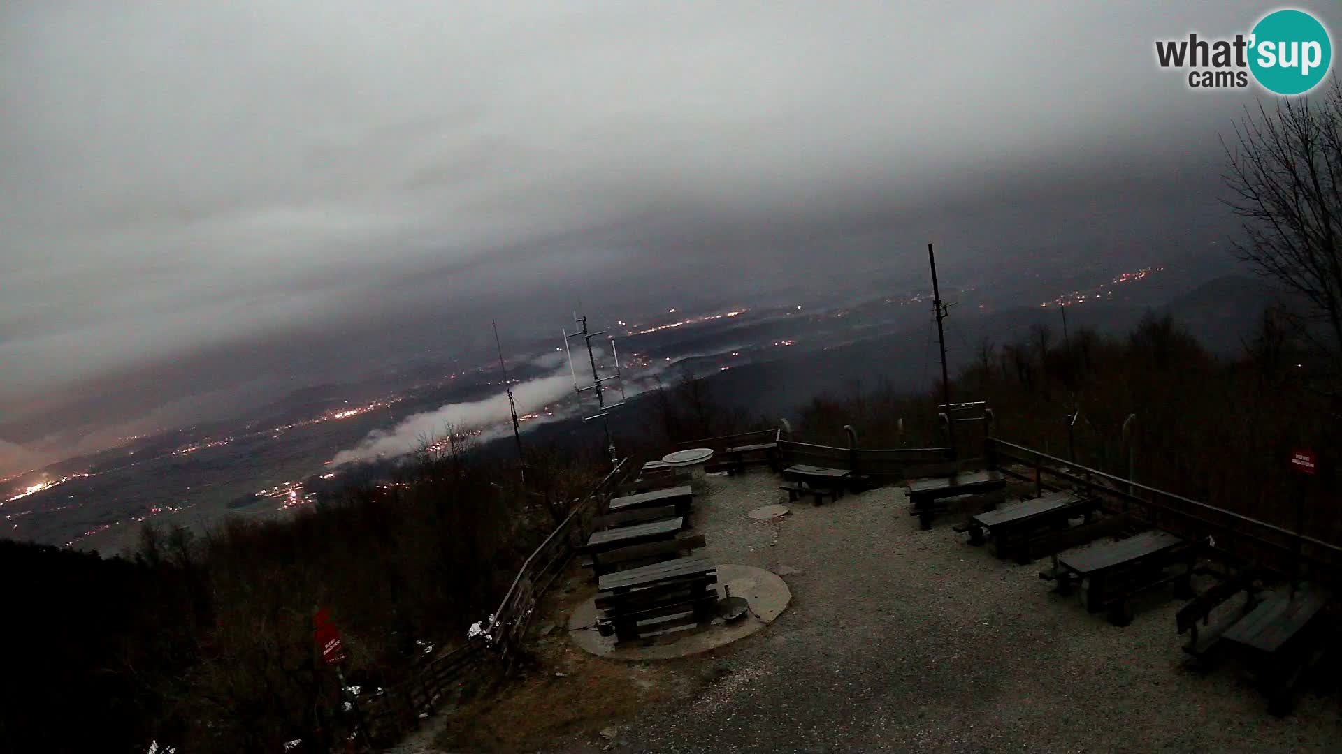 webcam Baita Krim vicino Ljubljana – Slovenia – vista su Grosuplje