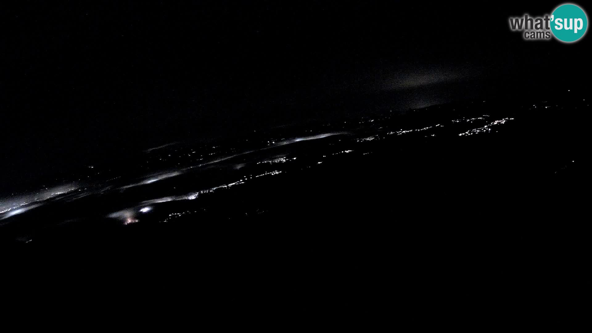 Mount Krim webcam near Ljubljana – Slovenia – view to Grosuplje