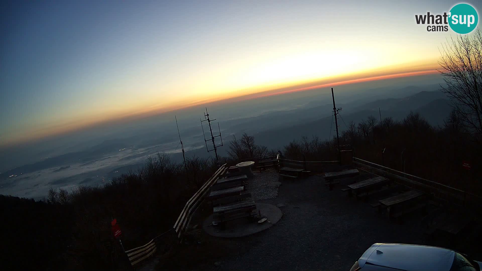 webcam Baita Krim vicino Ljubljana – Slovenia – vista su Grosuplje