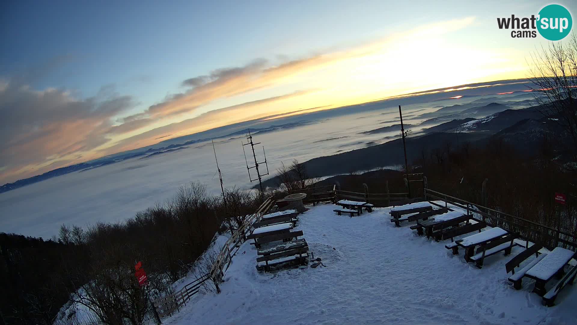 Planinska koliba Krim web kamera – Ljubljana – Slovenija