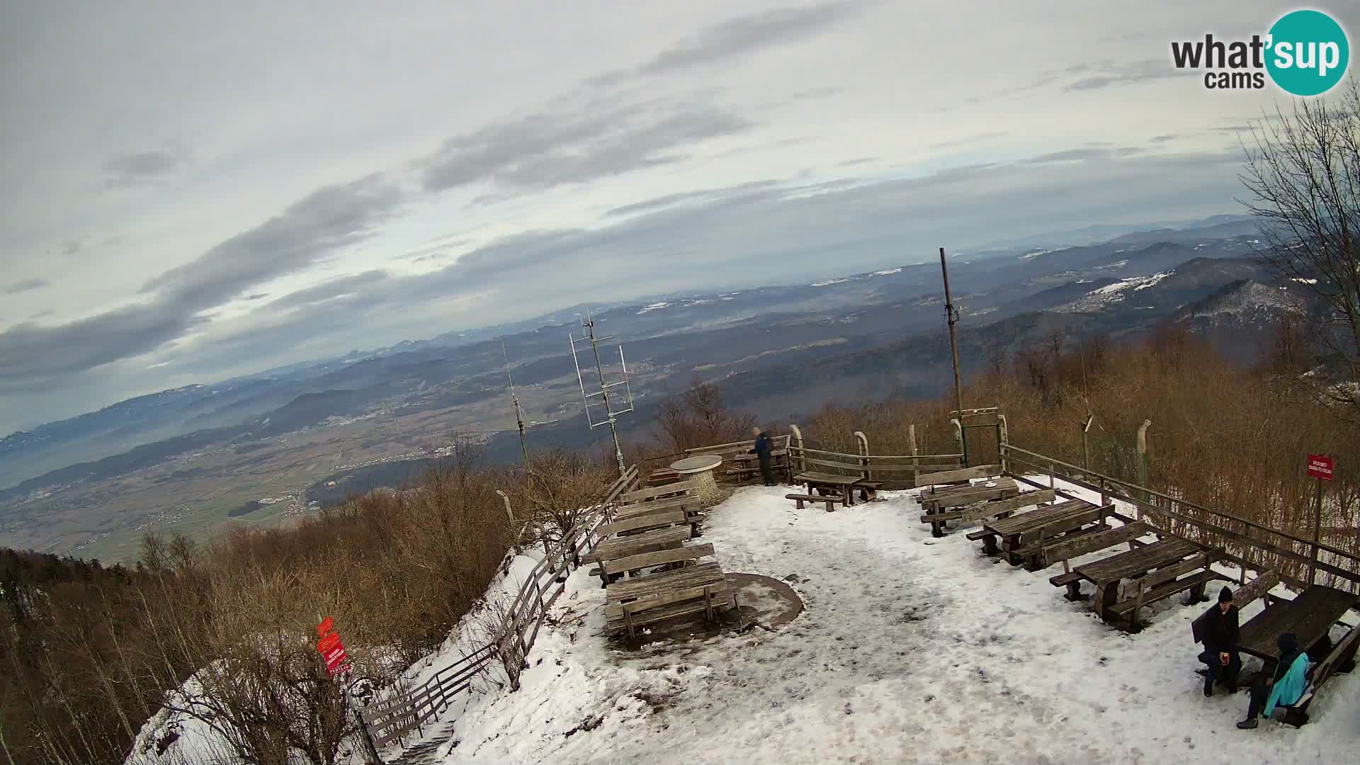 Planinska koliba Krim web kamera – Ljubljana – Slovenija