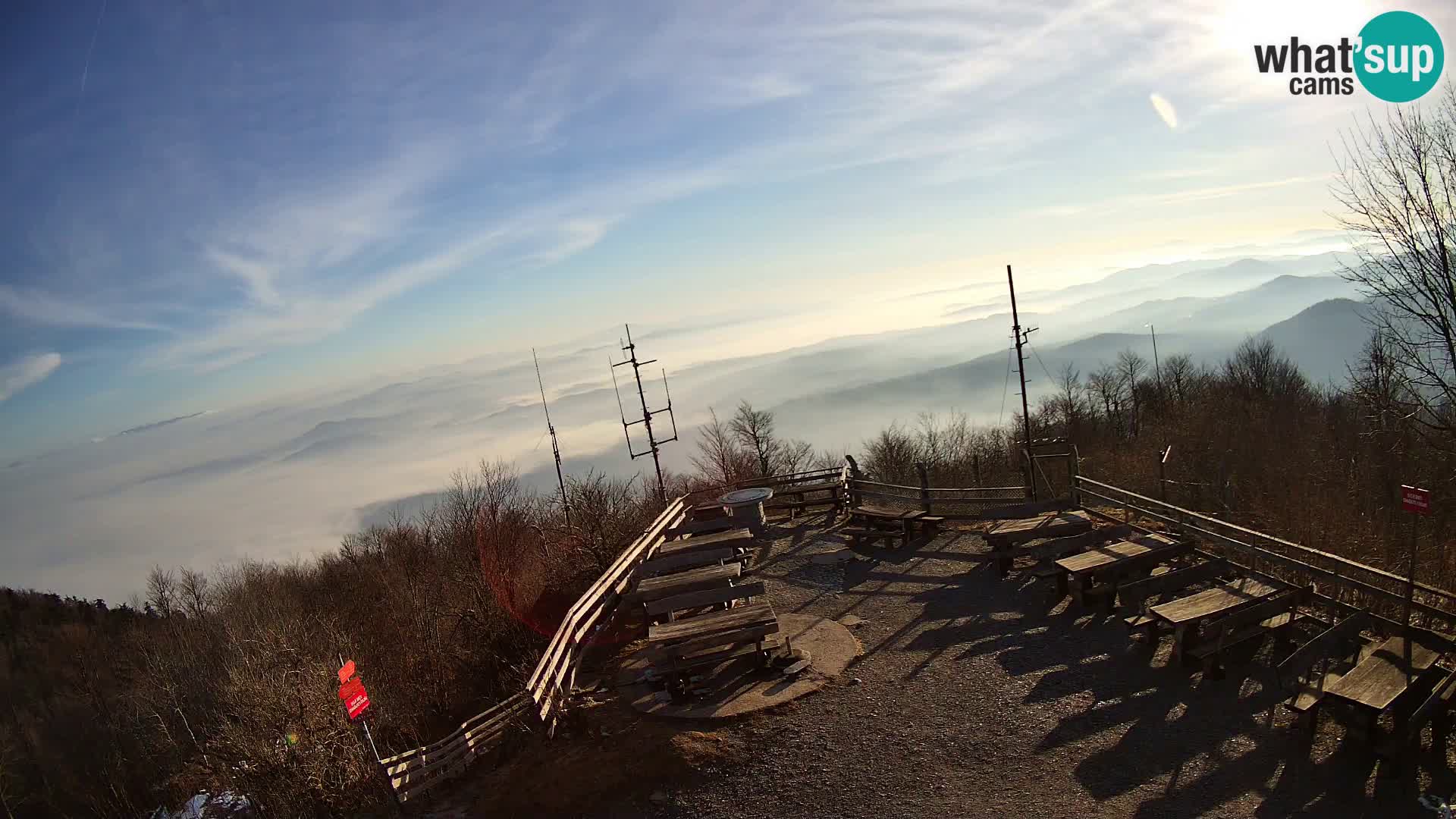 Planinska koliba Krim web kamera – Ljubljana – Slovenija