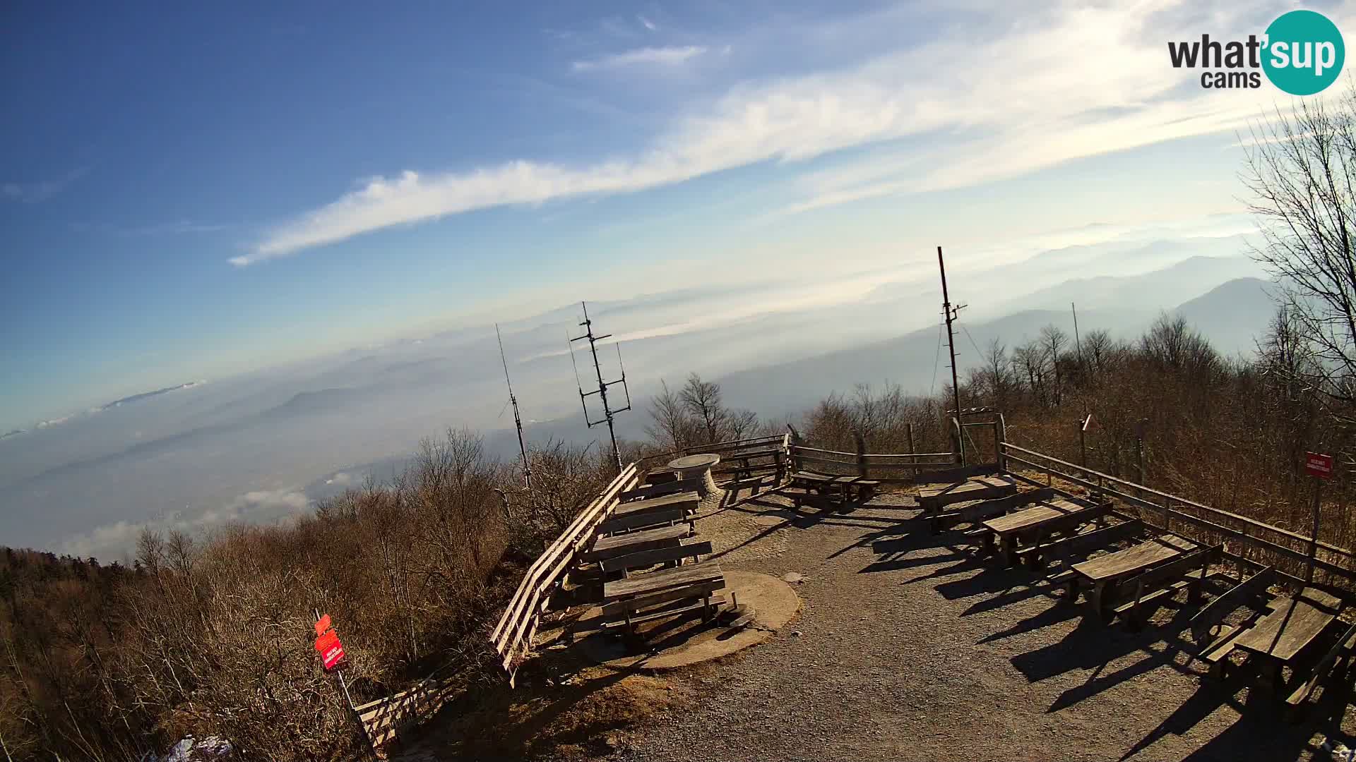 Planinska koliba Krim web kamera – Ljubljana – Slovenija