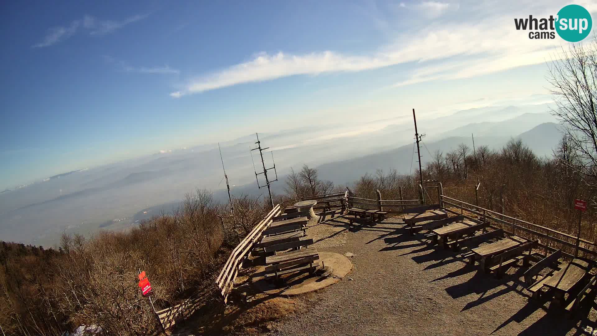 webcam Baita Krim vicino Ljubljana – Slovenia – vista su Grosuplje