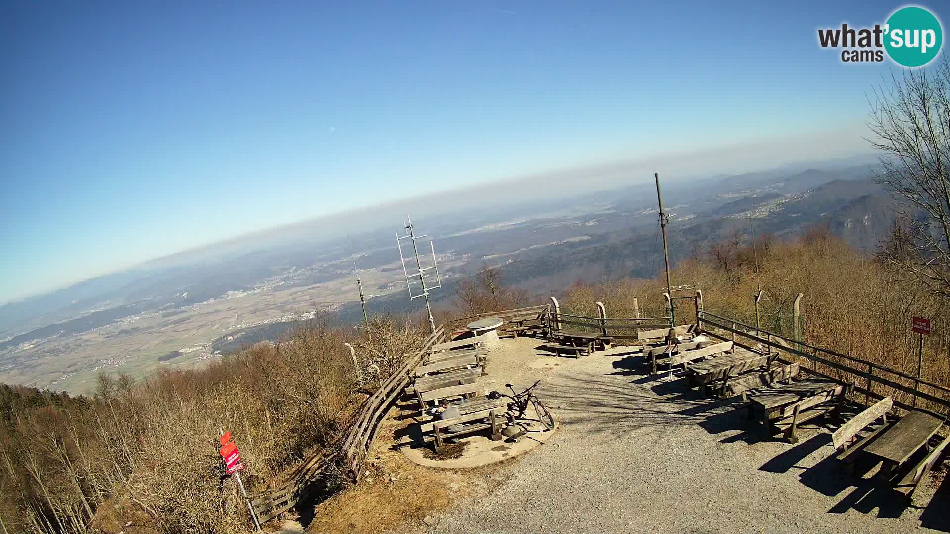 webcam Baita Krim vicino Ljubljana – Slovenia – vista su Grosuplje