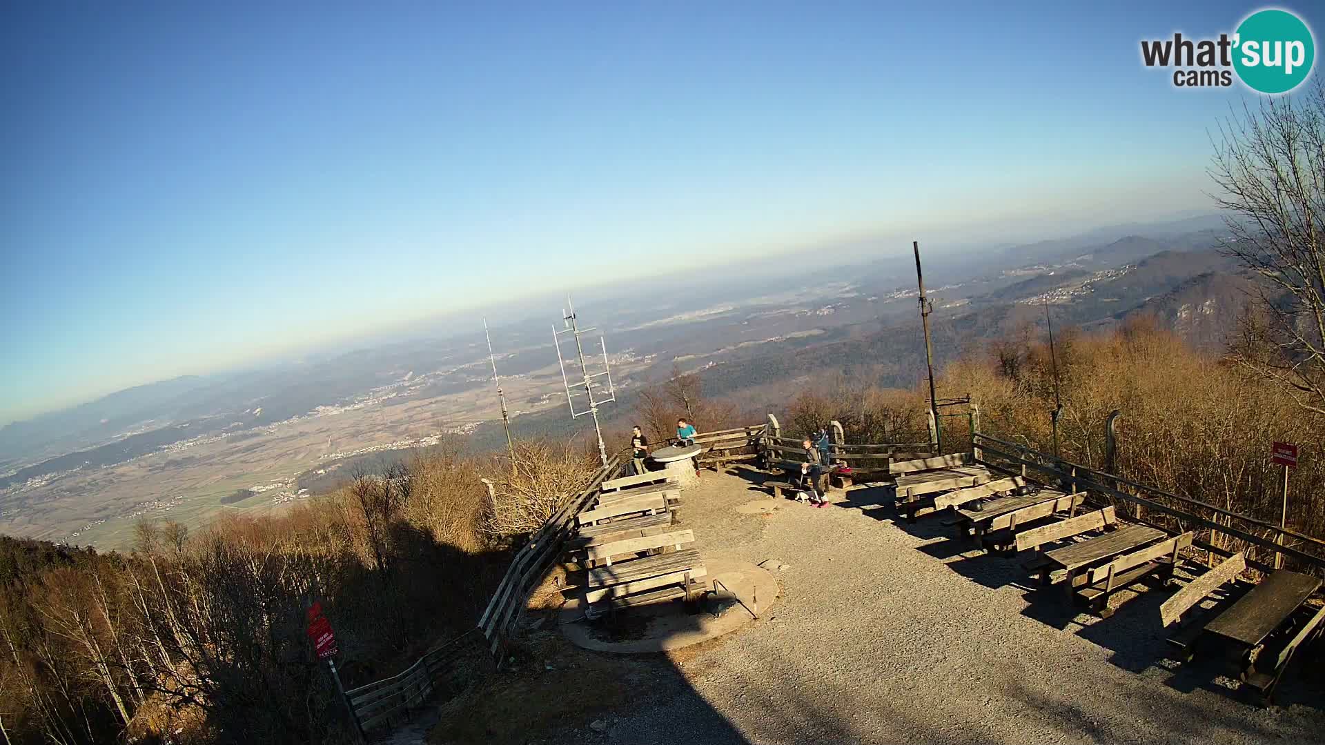 Planinska koliba Krim web kamera – Ljubljana – Slovenija