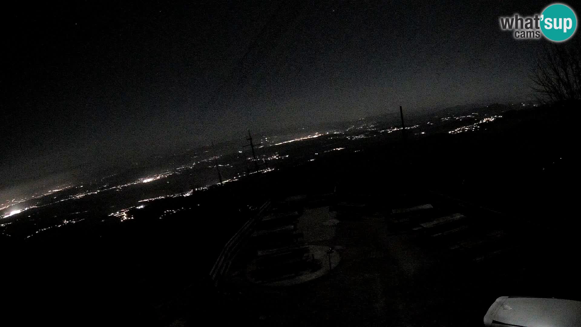 webcam Baita Krim vicino Ljubljana – Slovenia – vista su Grosuplje