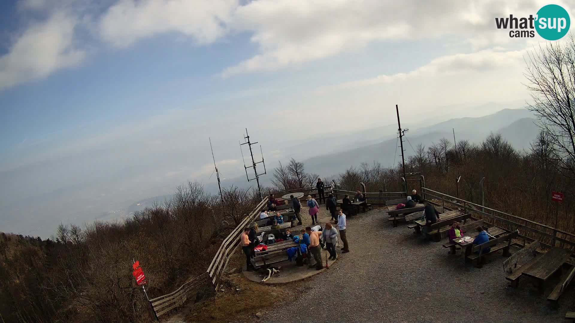 Planinska koliba Krim web kamera – Ljubljana – Slovenija