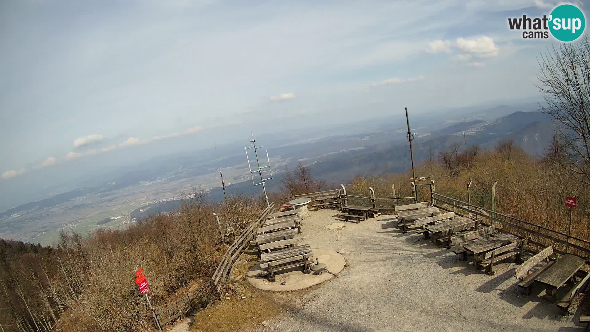 webcam Baita Krim vicino Ljubljana – Slovenia – vista su Grosuplje