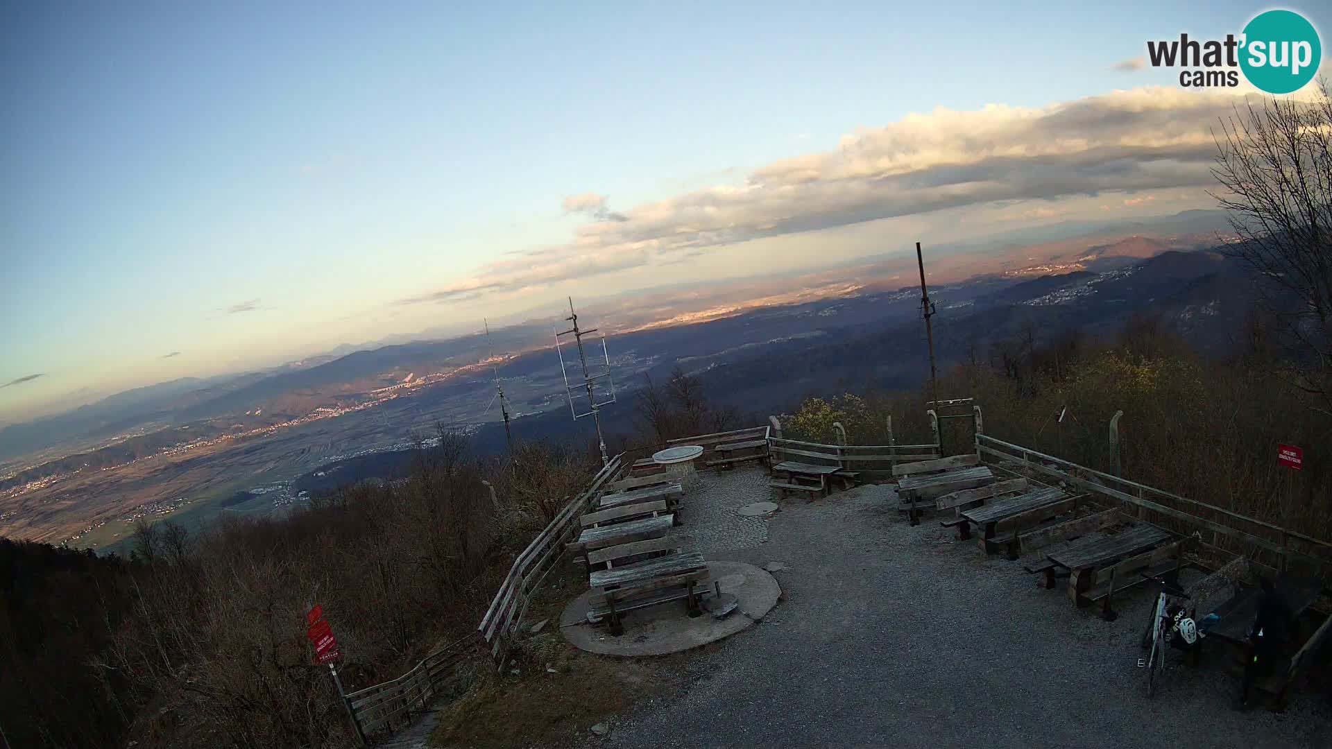 webcam Baita Krim vicino Ljubljana – Slovenia – vista su Grosuplje